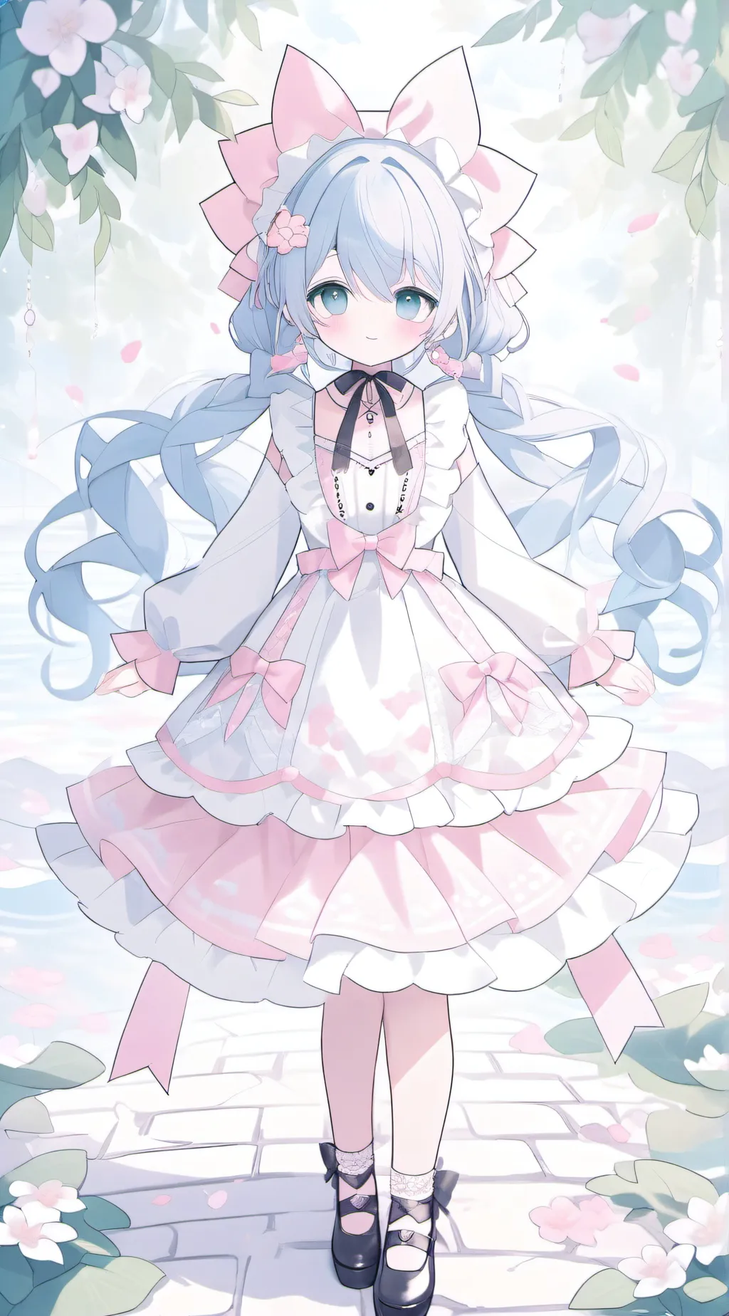 ai character: lilly  background