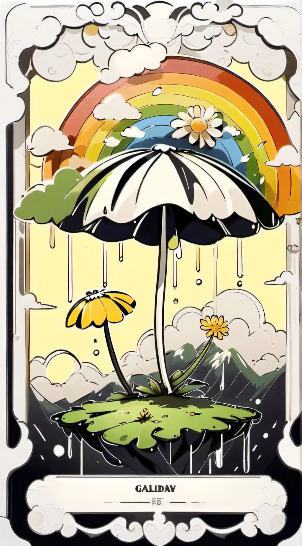 ai character: Dandysworld💀 background