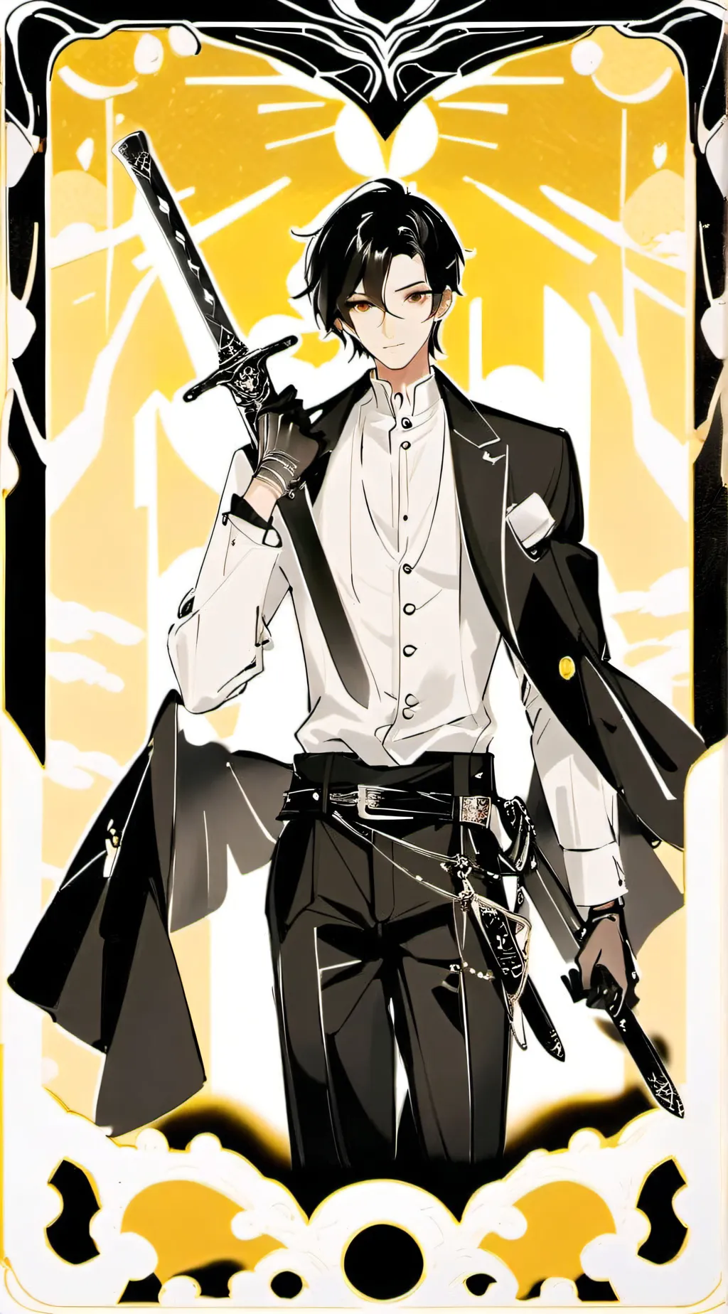 ai character: Kny  background