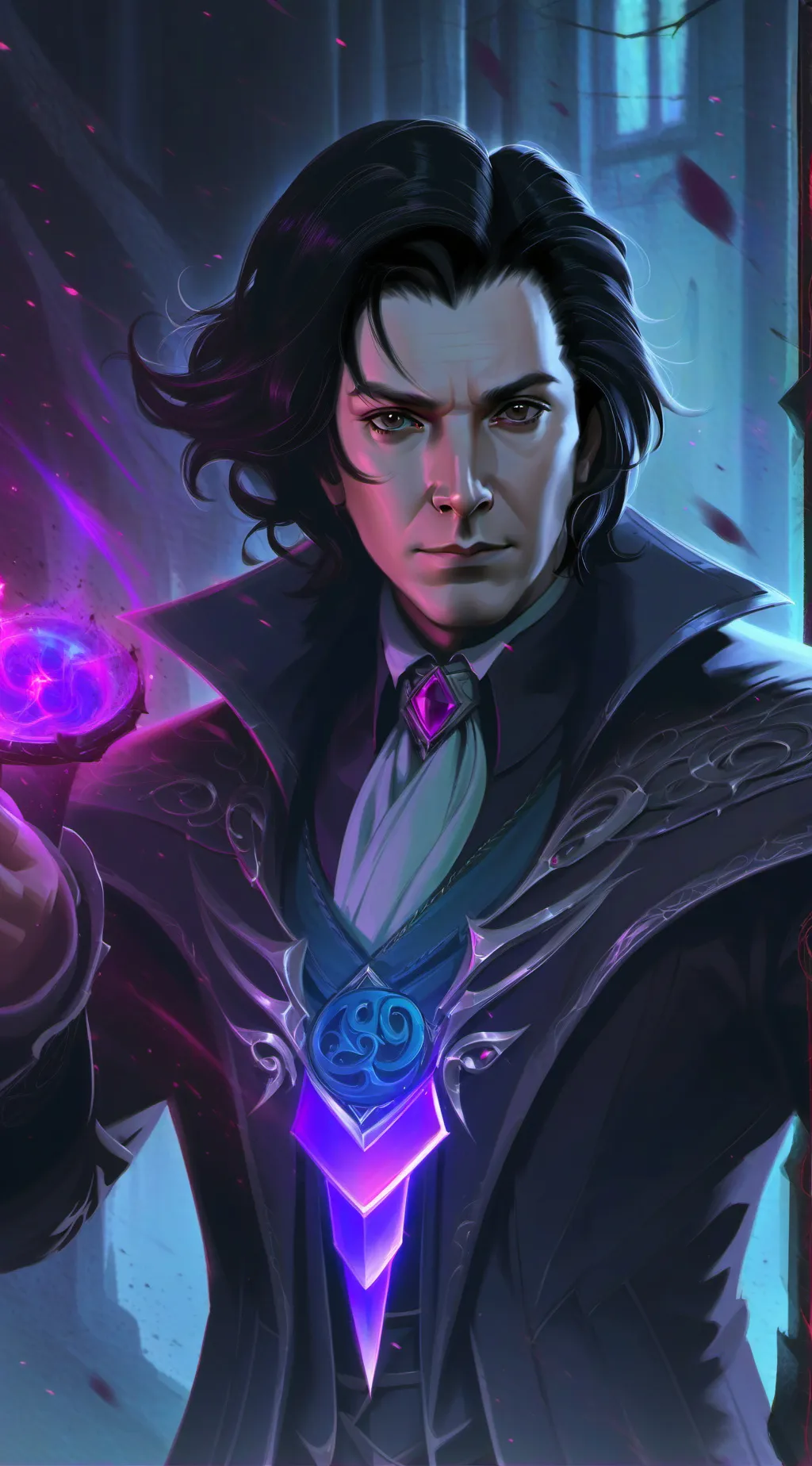 ai character: snape as a coach!! background