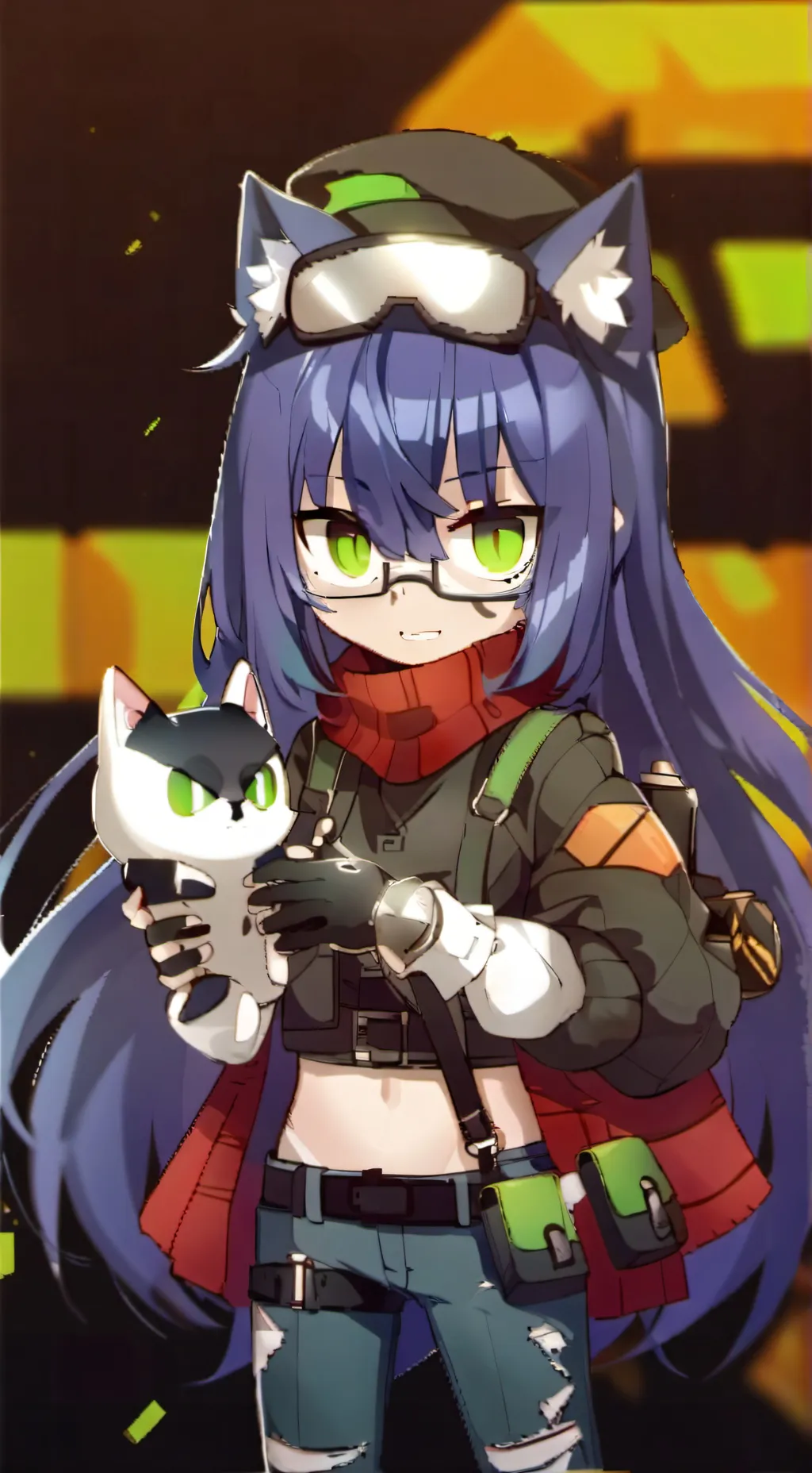 ai character: #VIA# background