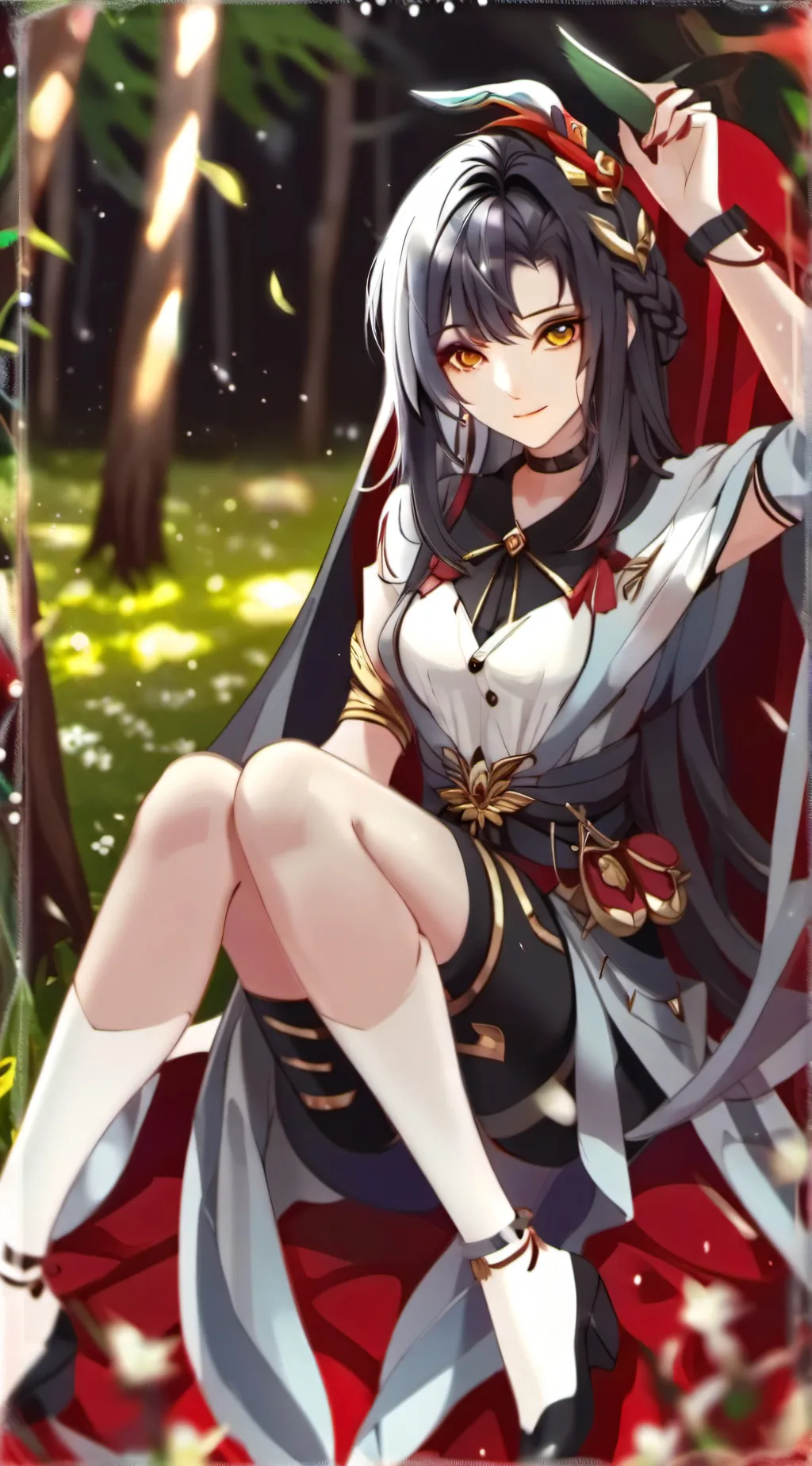 ai character: uzuren background