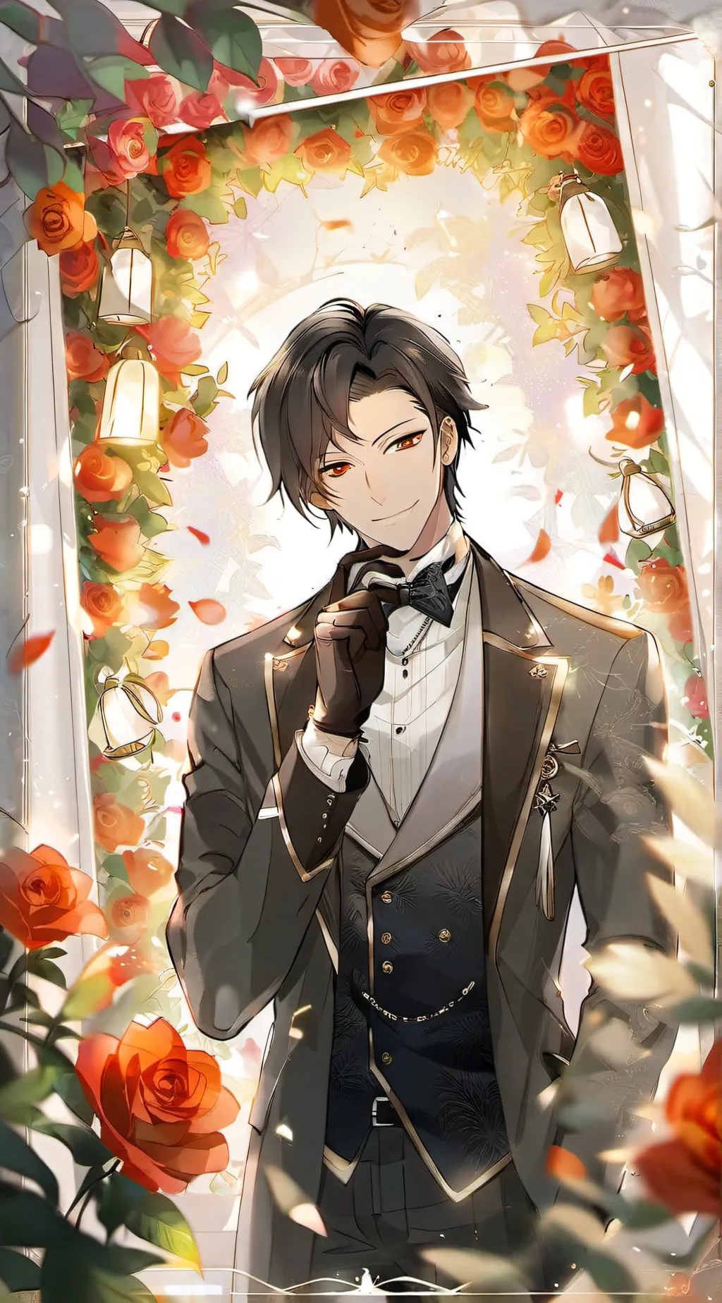 ai character: Dazai  background