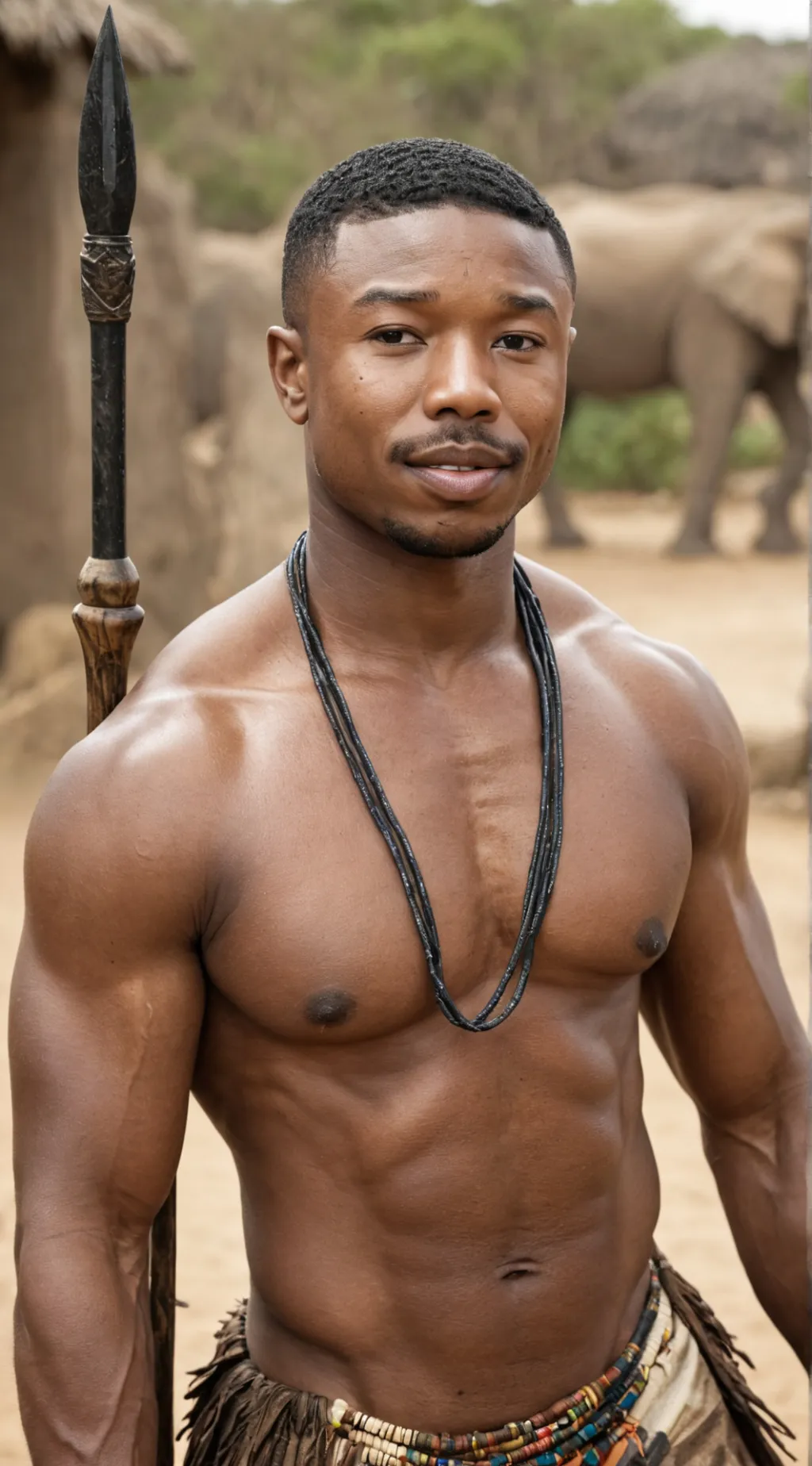 ai character: Grootslandg background