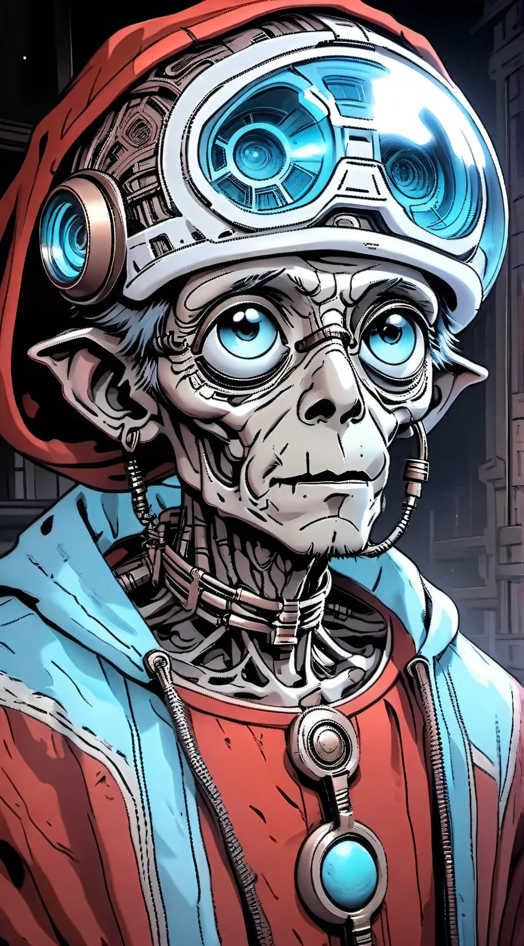 ai character: SiHoo  background