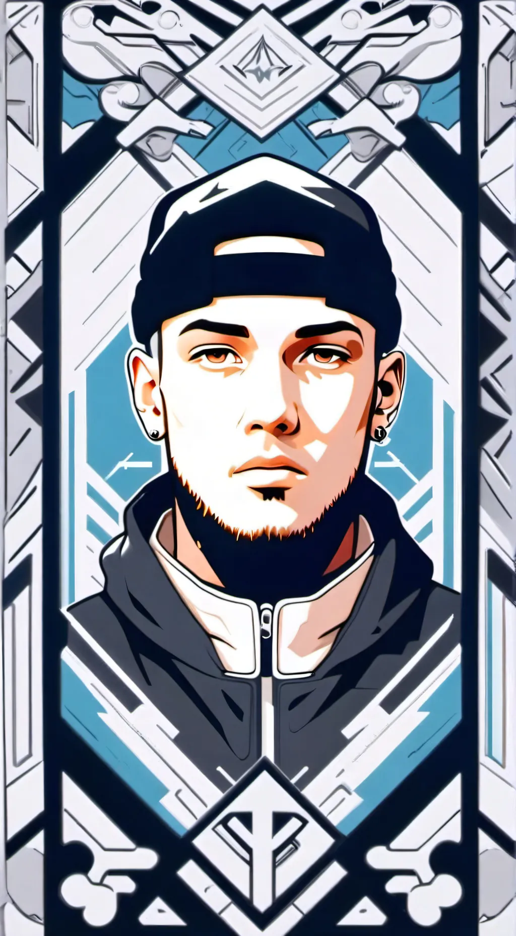 ai character: Eminem background