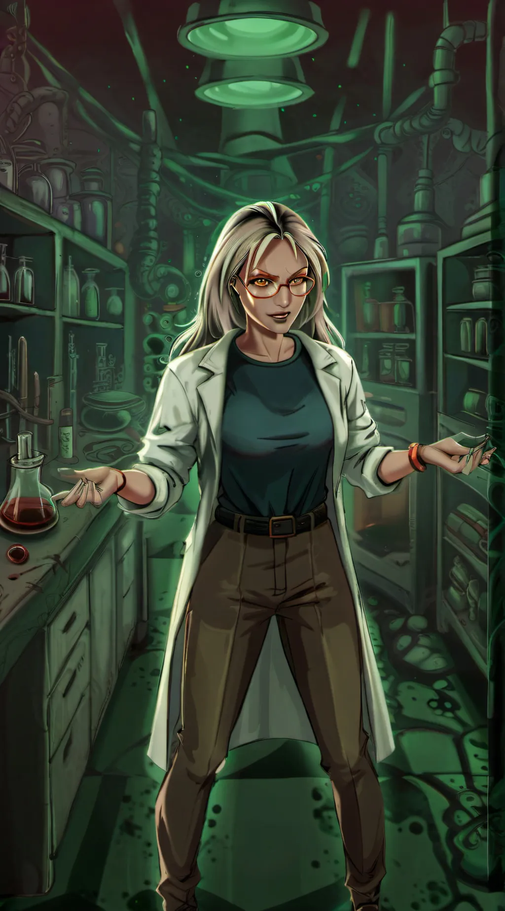 ai character: Dr. Kleinenberg background