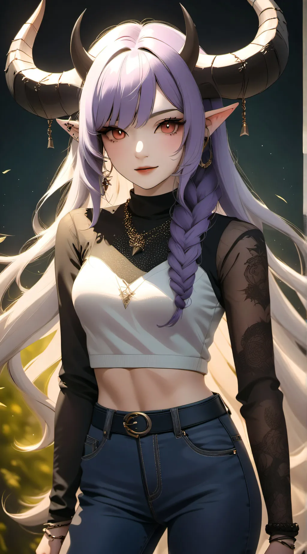 ai character: Y/N x Riley background