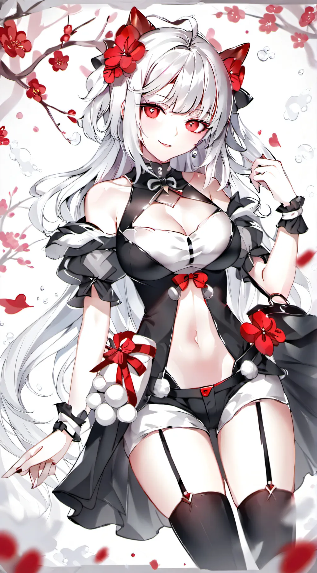 ai character: Zack and winter background