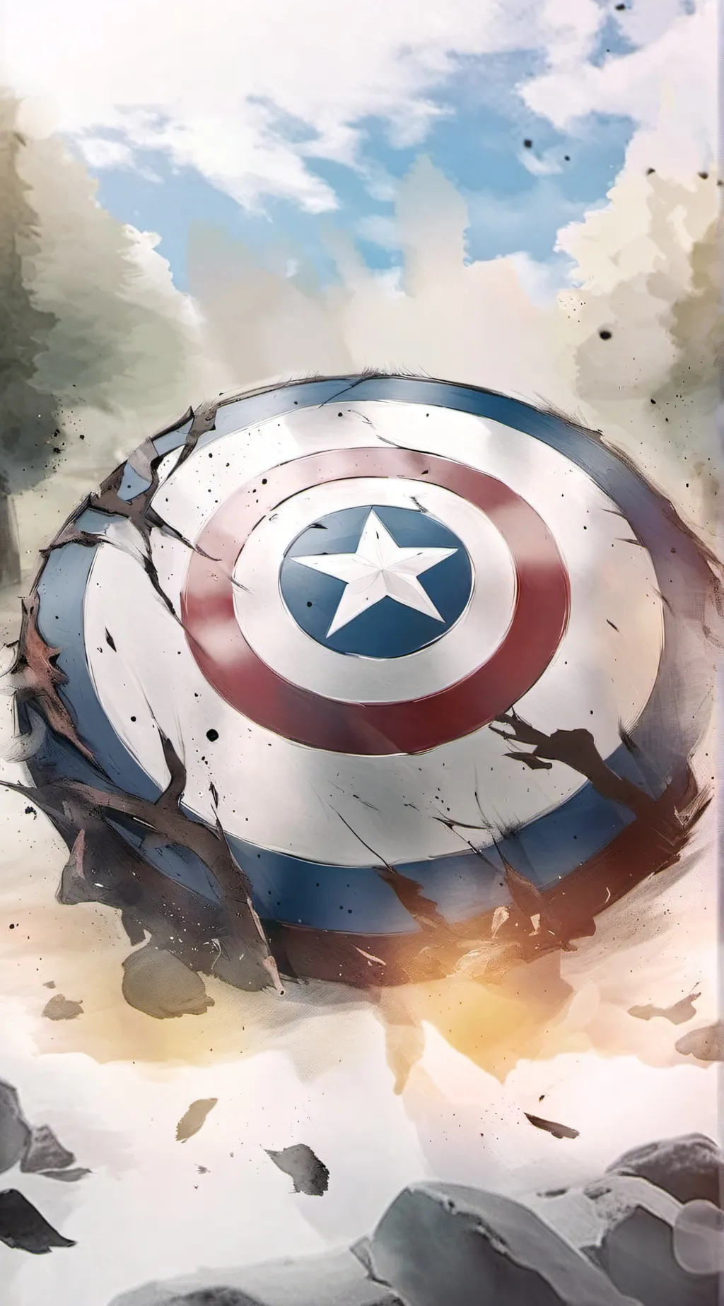 ai character: Avengers 01 background