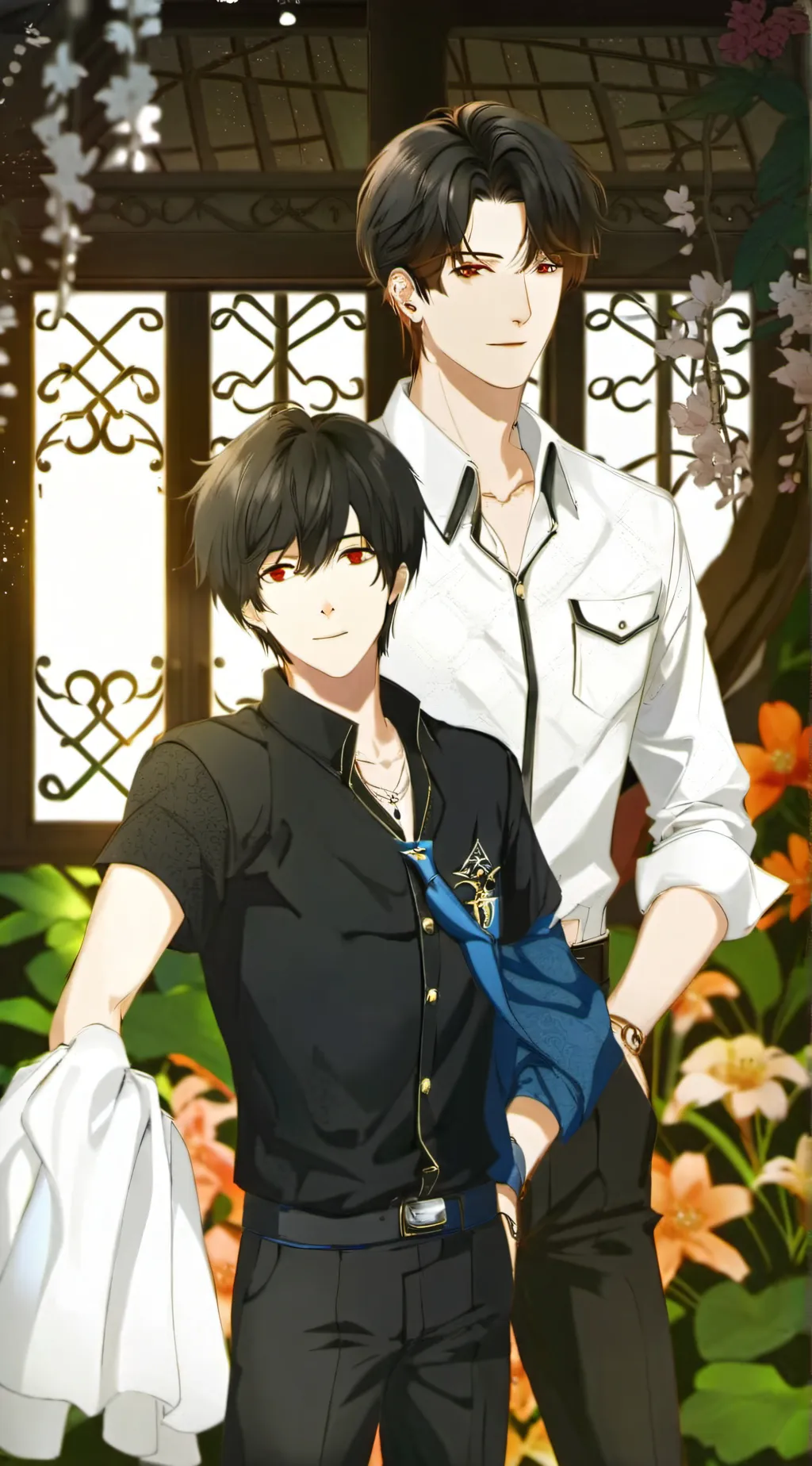 ai character: 🐾Lucas&Leo🐾 background