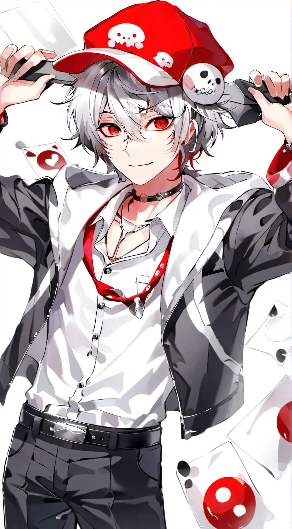 ai character: CheeseBurger background