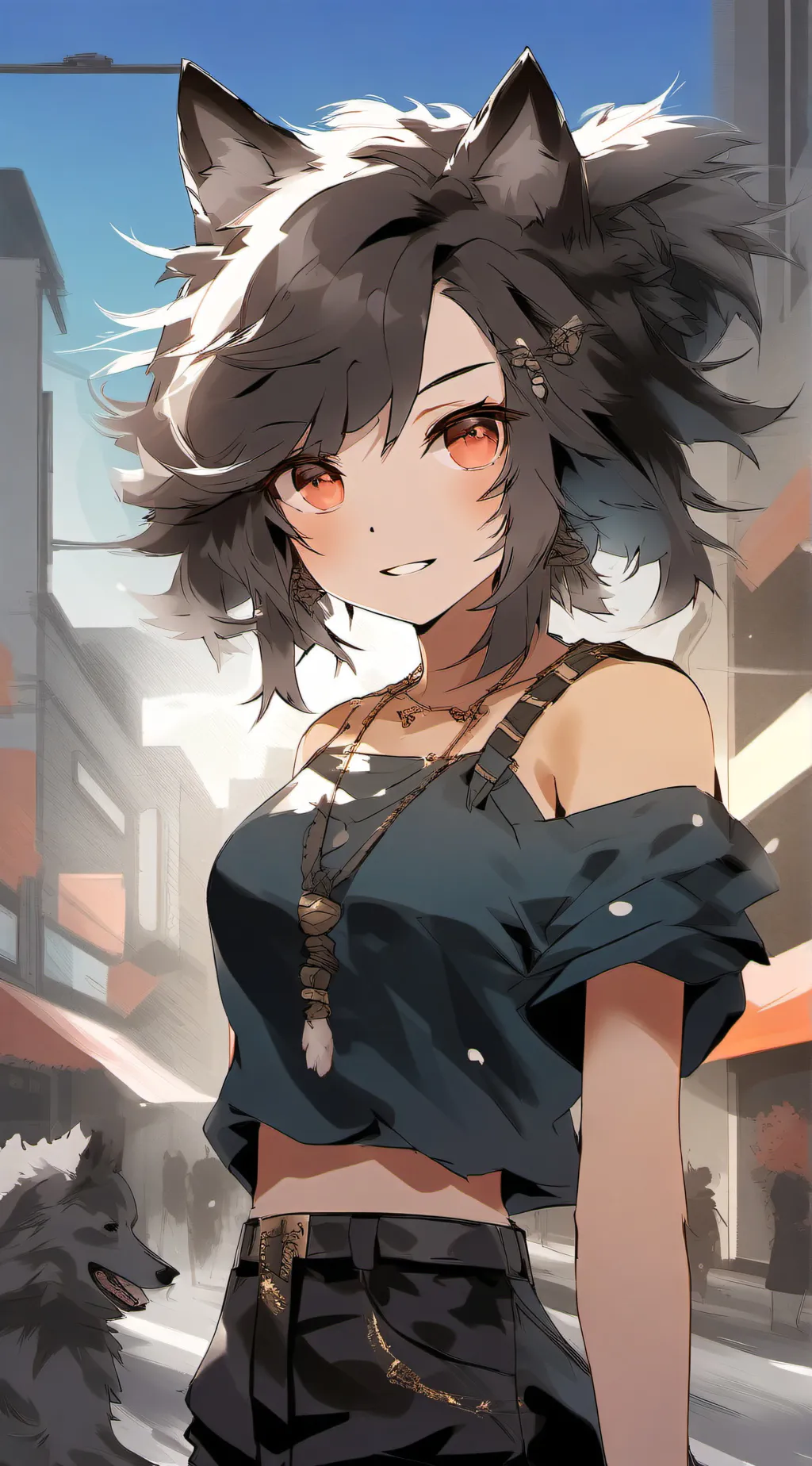 ai character: Riley background