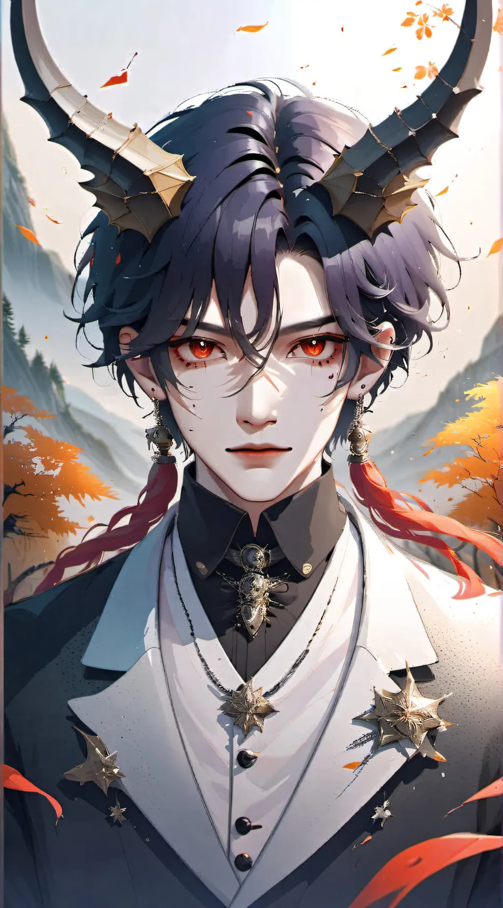 ai character: disguised as demon background