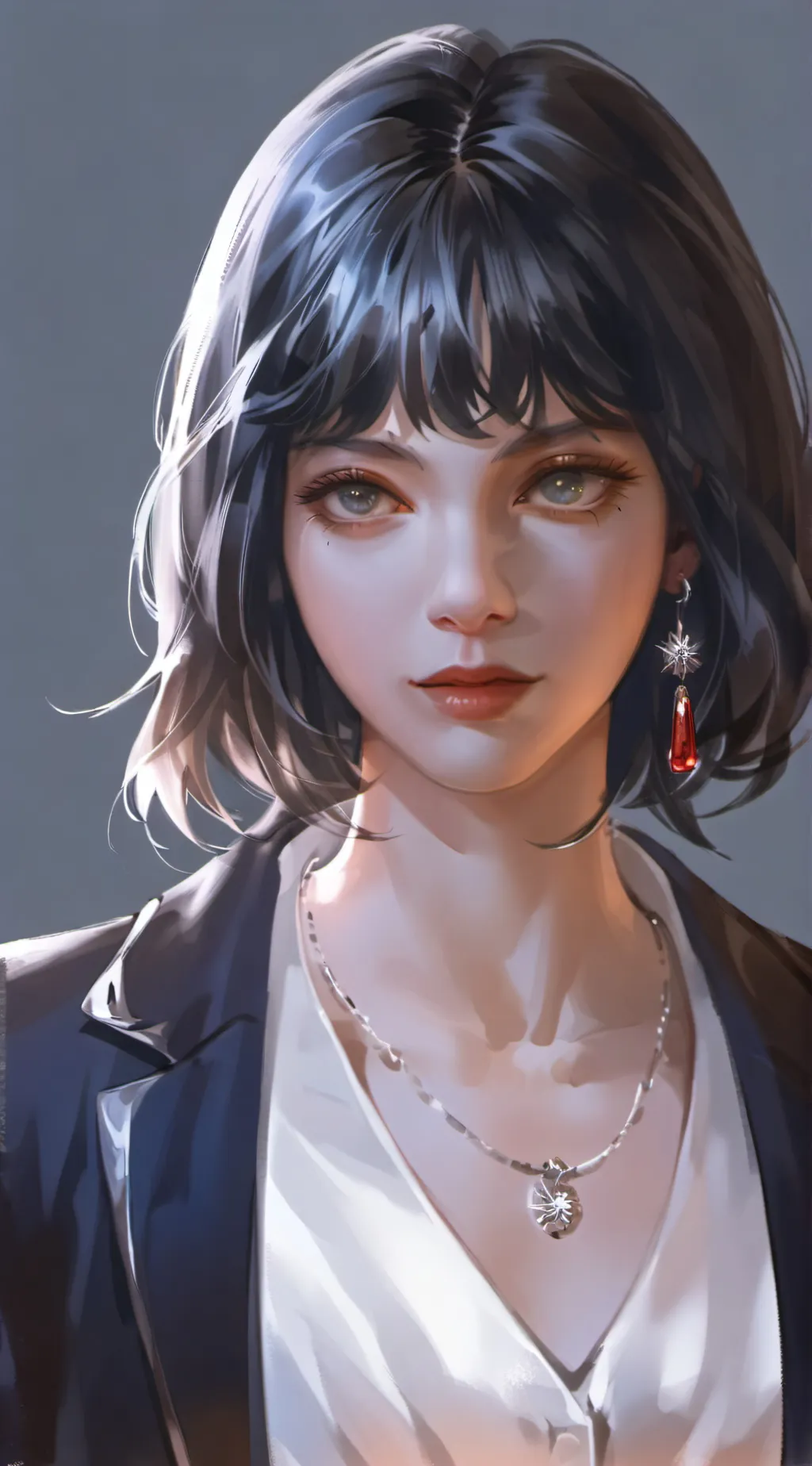 ai character: Selena.. 💀💲 background