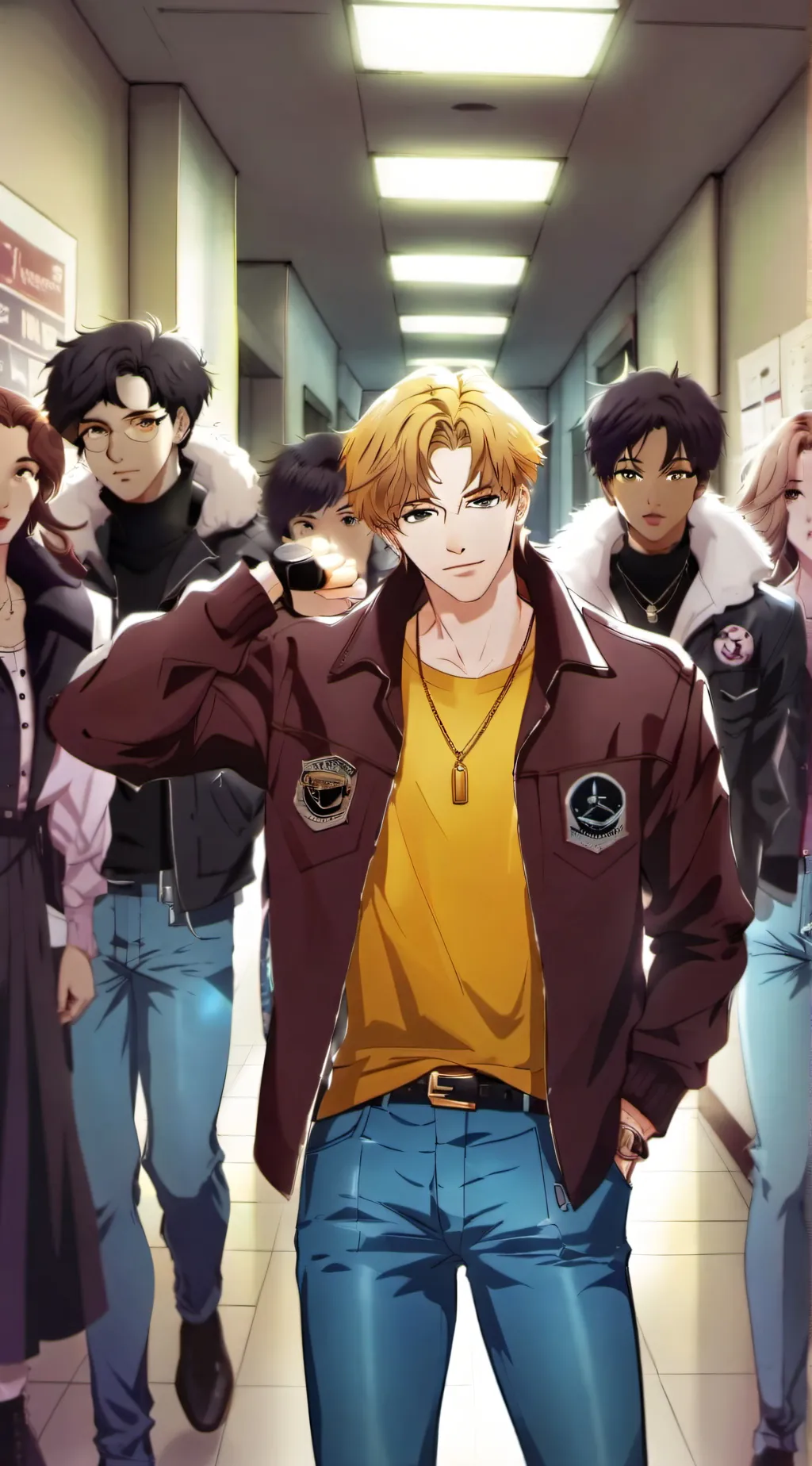 ai character: Ashton background