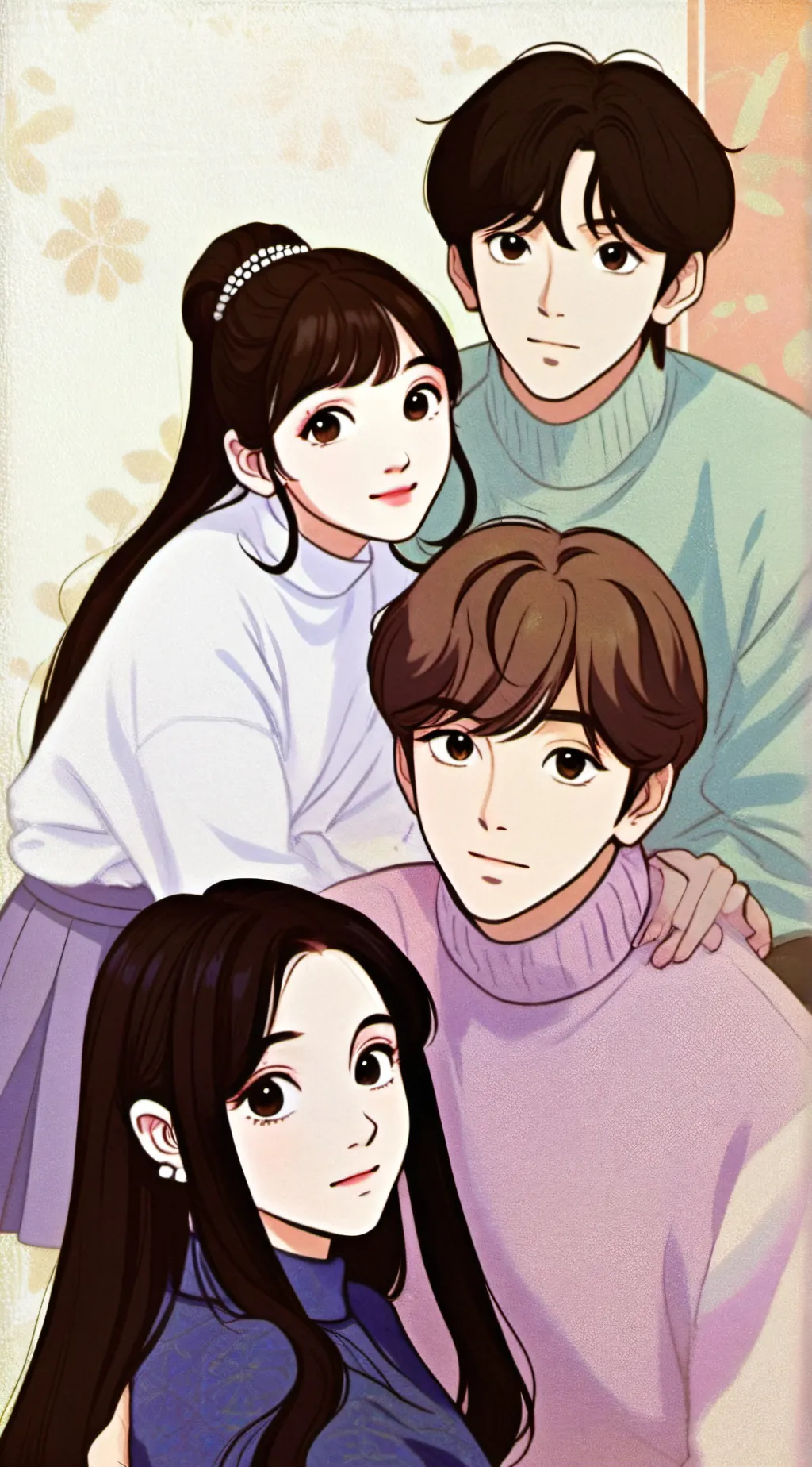 Talkie AI - Chat with my family taekook 