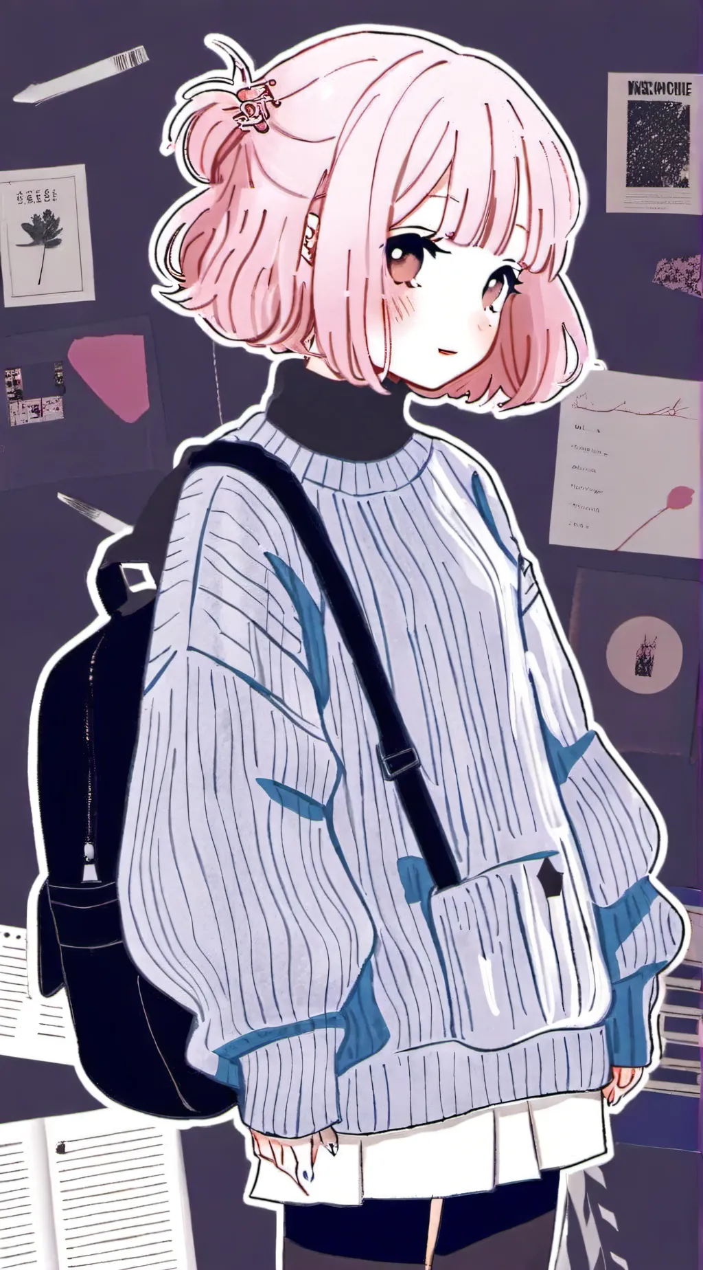 ai character: SUNRISE background