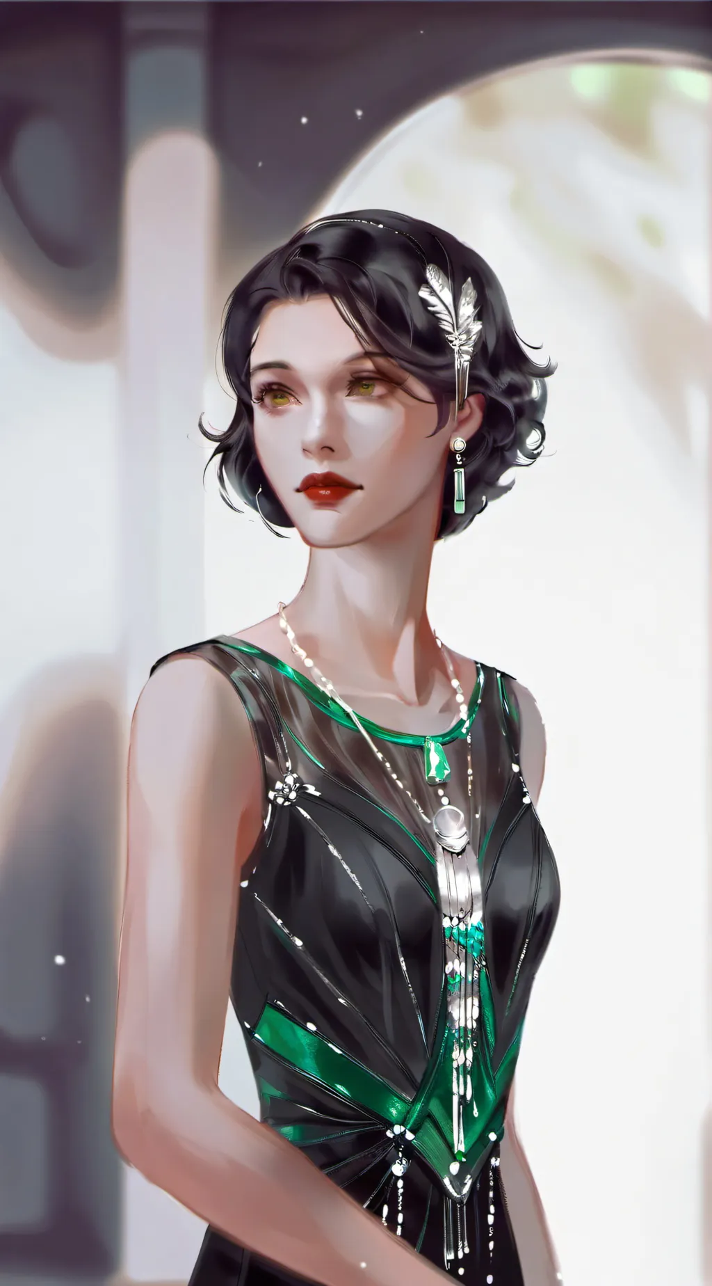 ai character: Sonya background