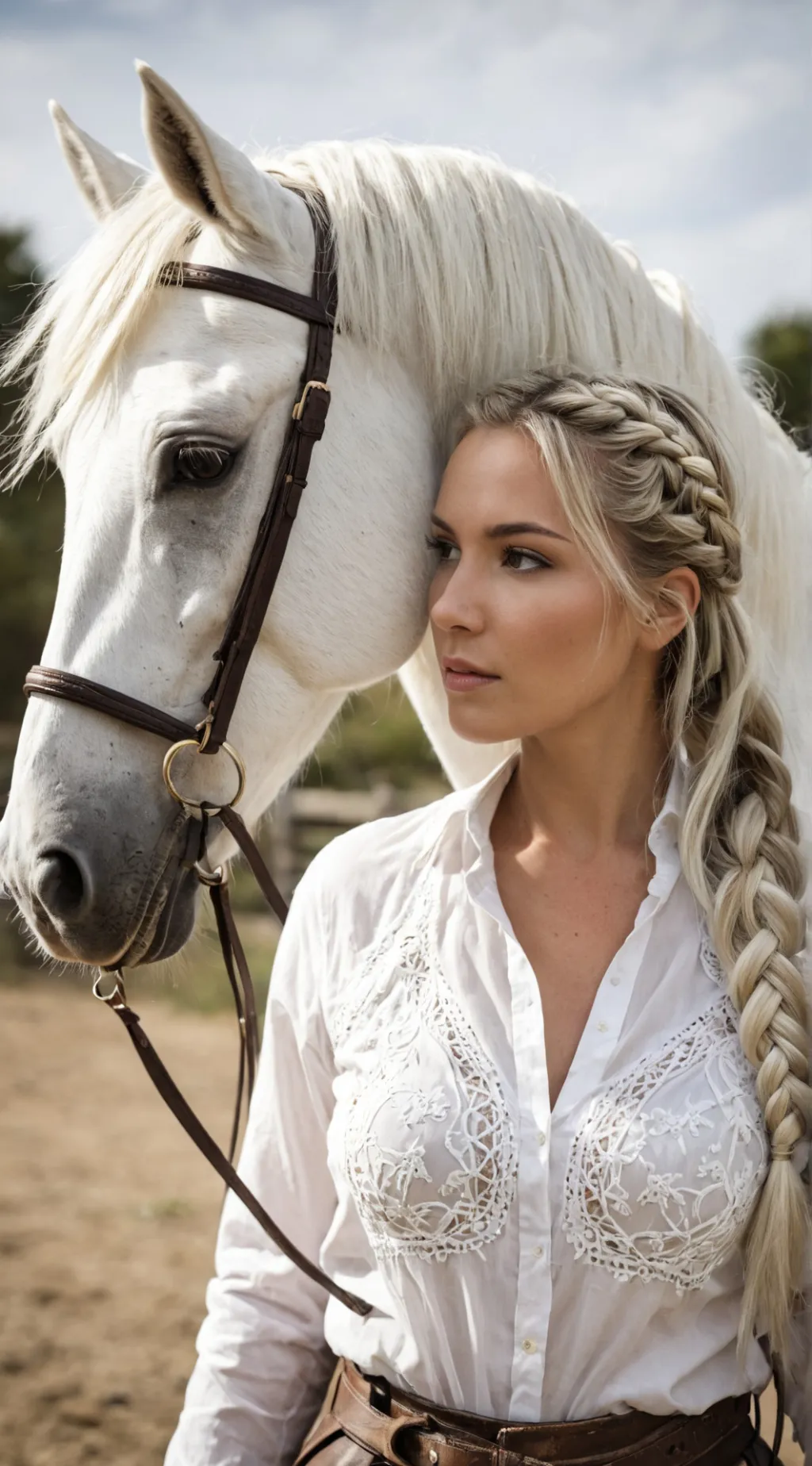 ai character: Caballo background