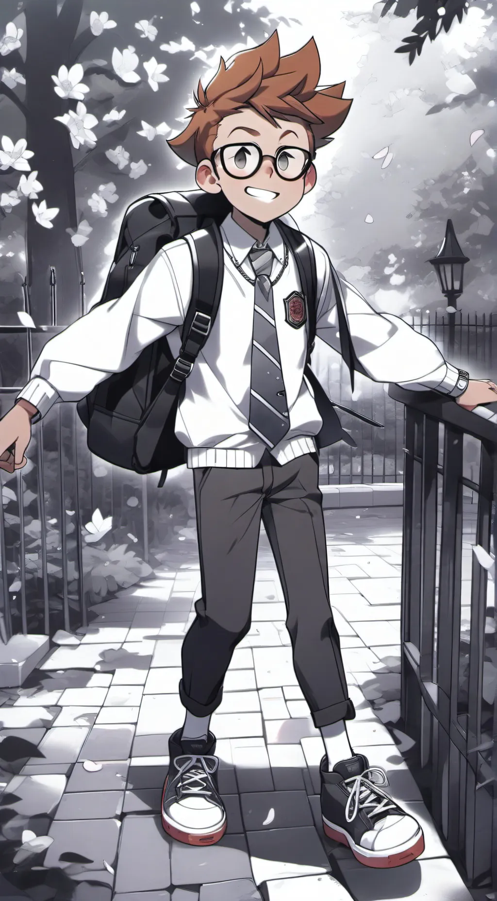 ai character: Mikey background