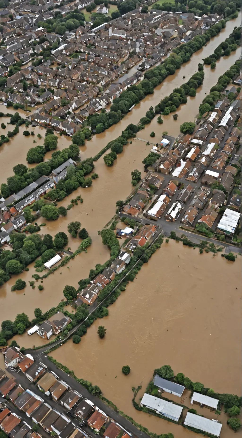 ai character: Uk flood background