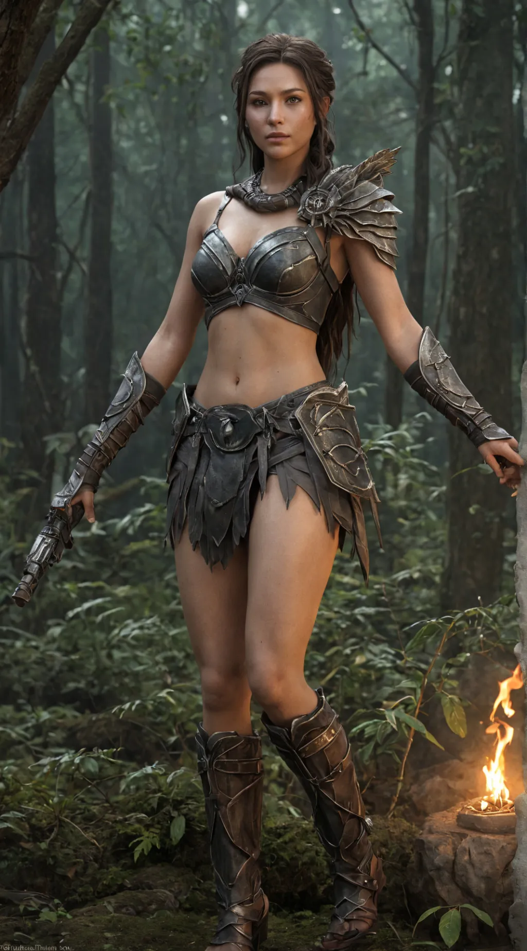 ai character: Róse background