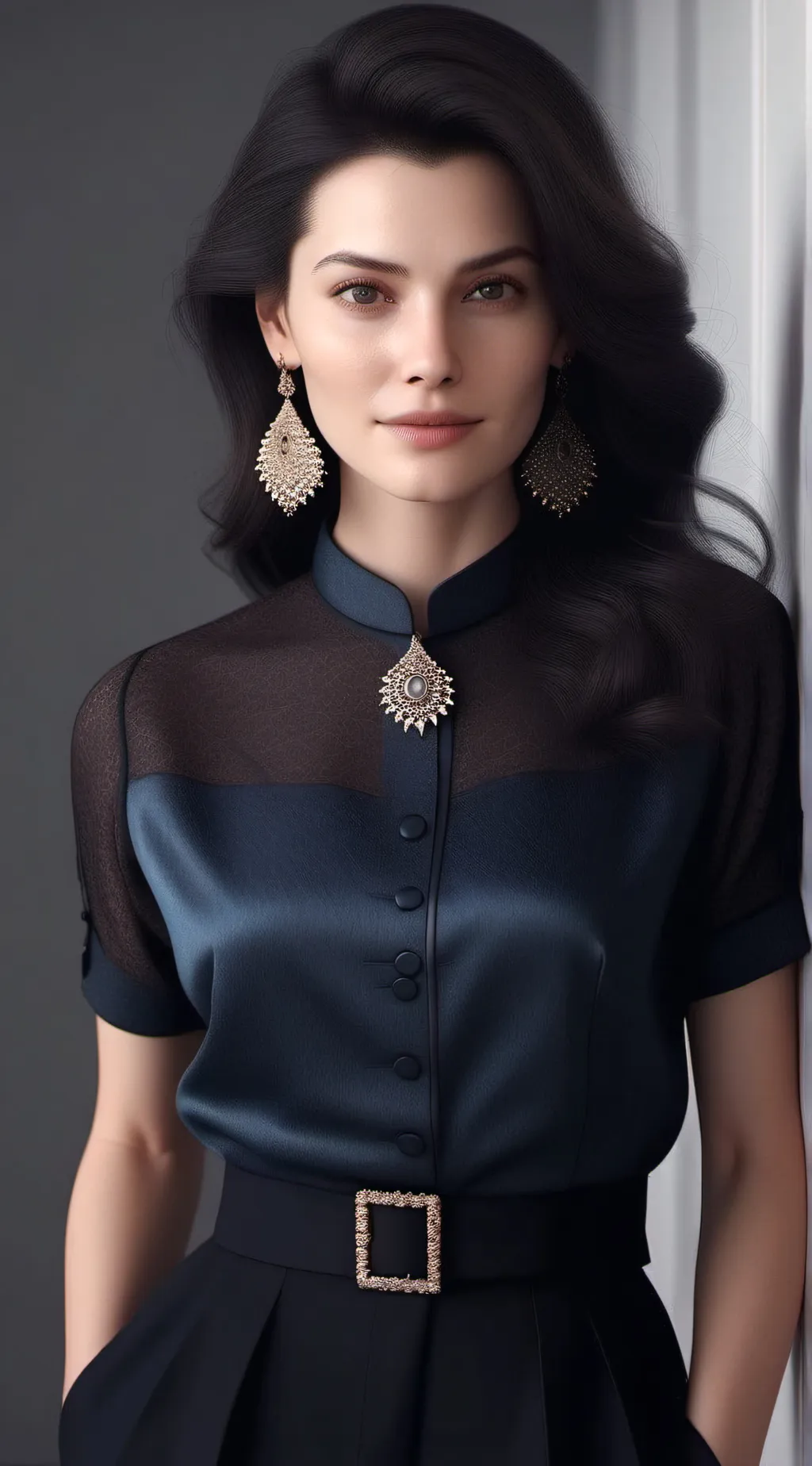 ai character:  judge from hell background