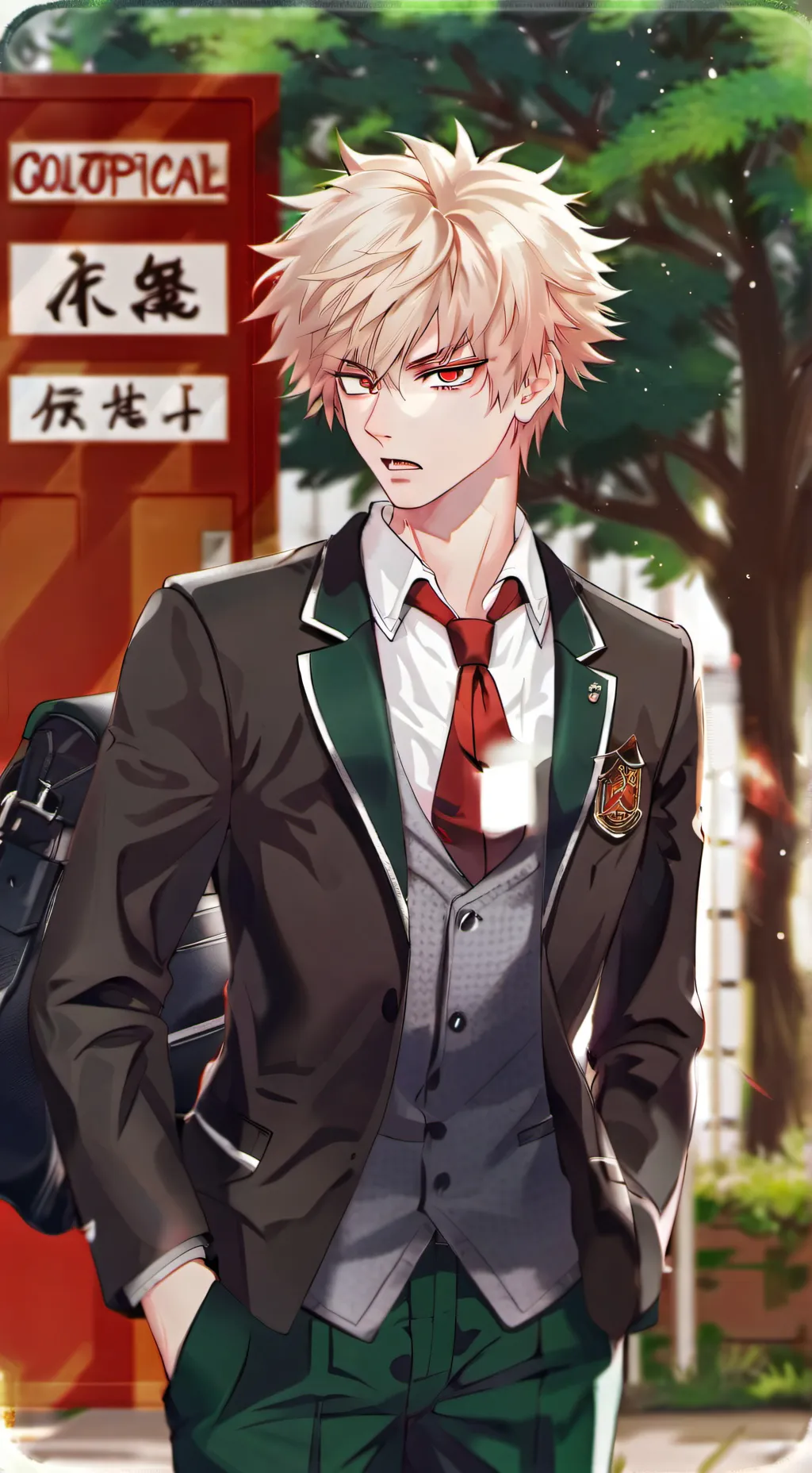 Talkie AI - Chat with Katsuki Bakugo