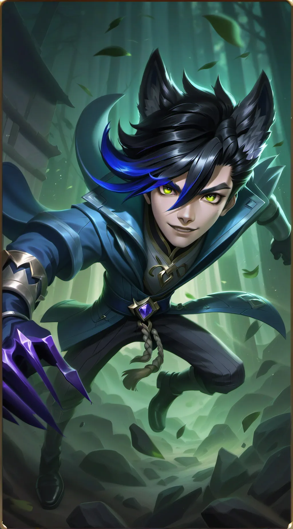 ai character: Ein (From Aphmau) background