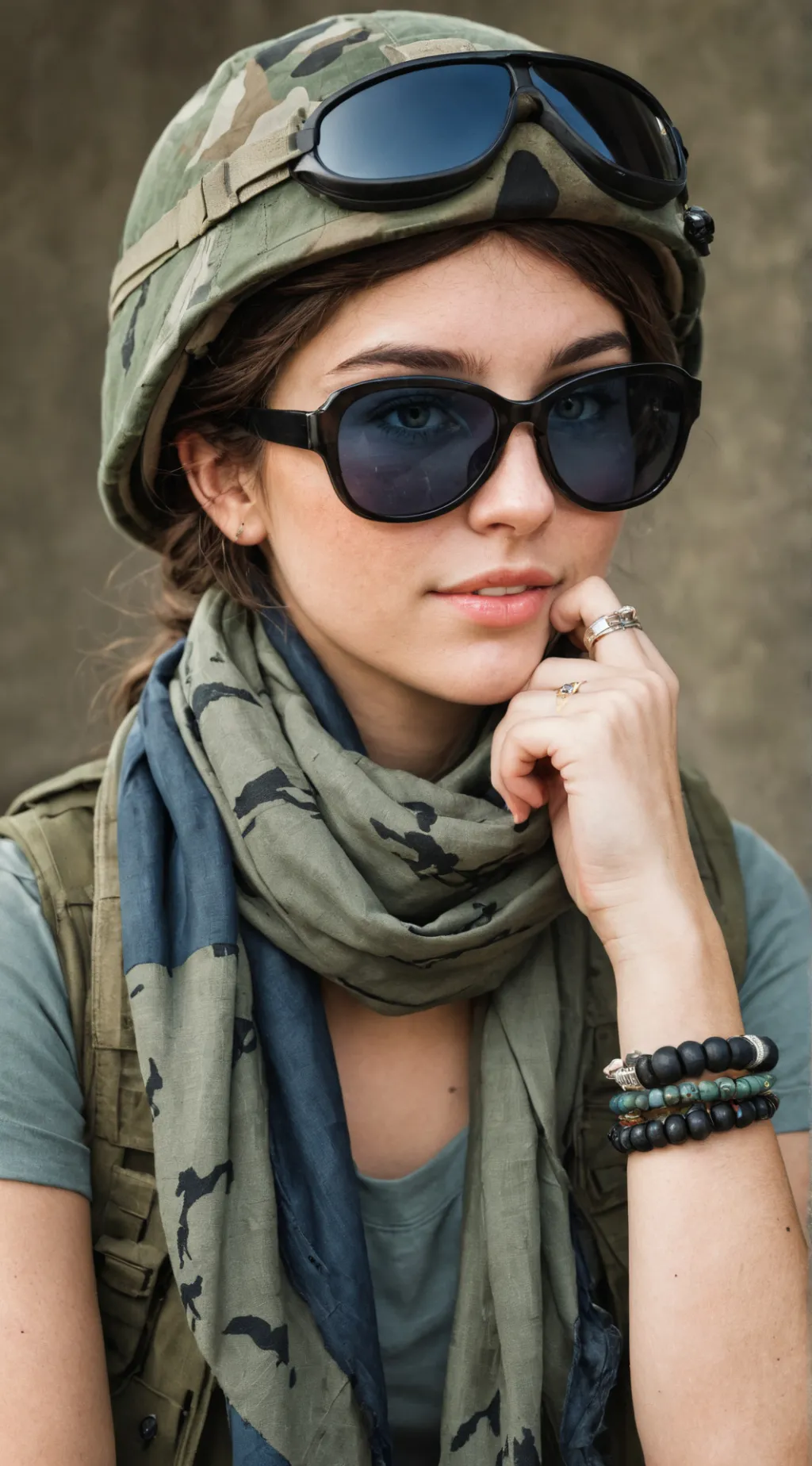 ai character: Emily Bulgaria  background