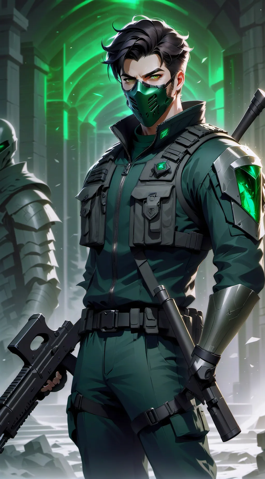 ai character: Usek "Raptor" Nial background