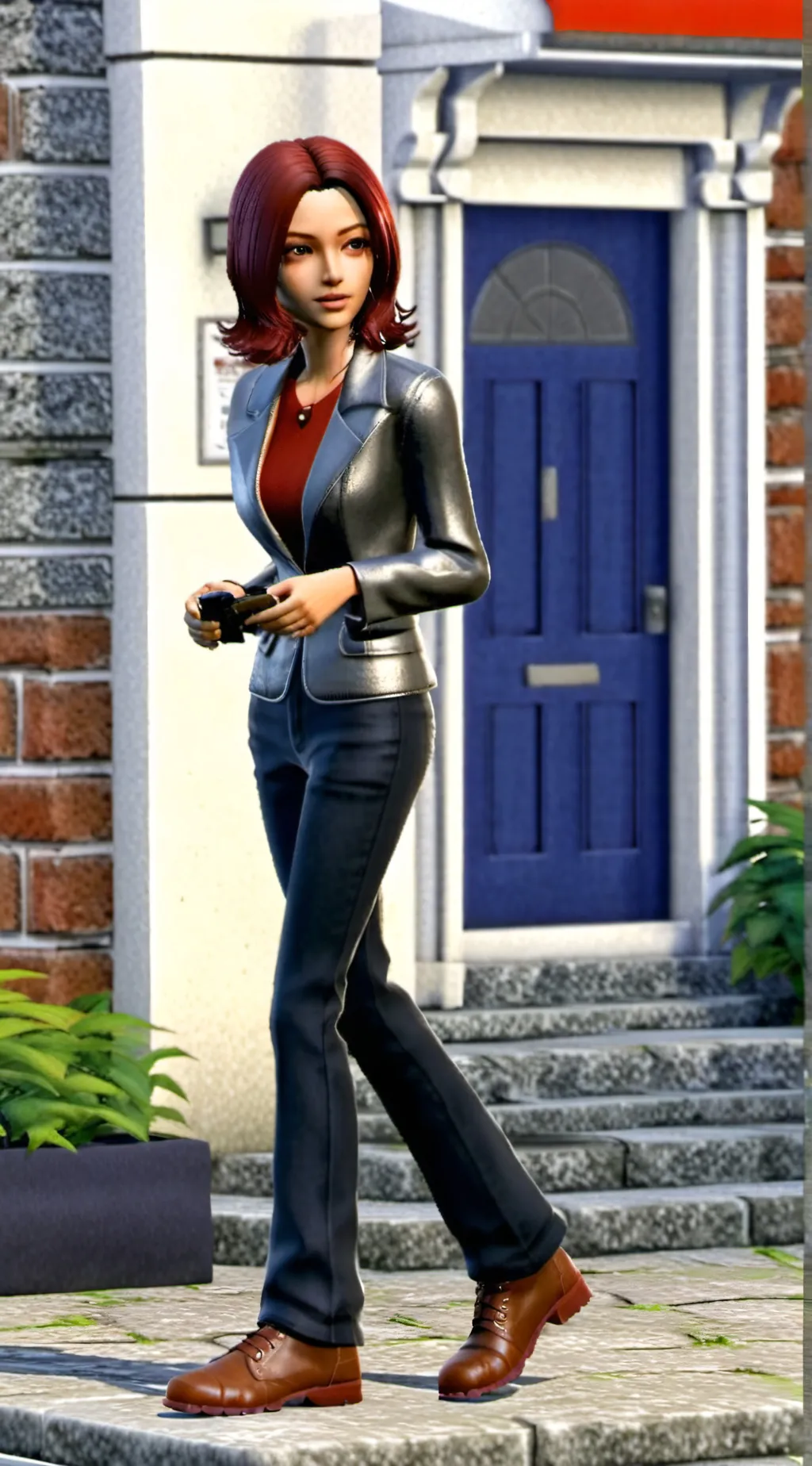 ai character: karen y su hija background