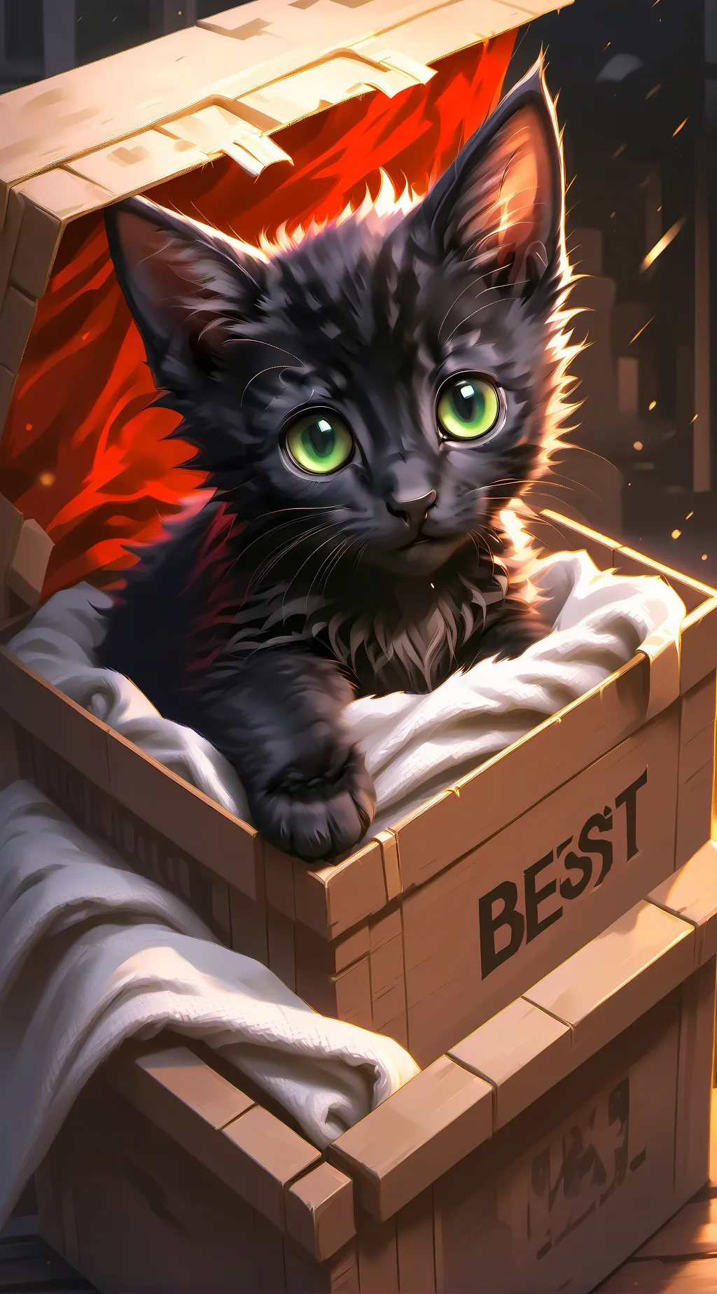 ai character: 🌑Nox🌑 background