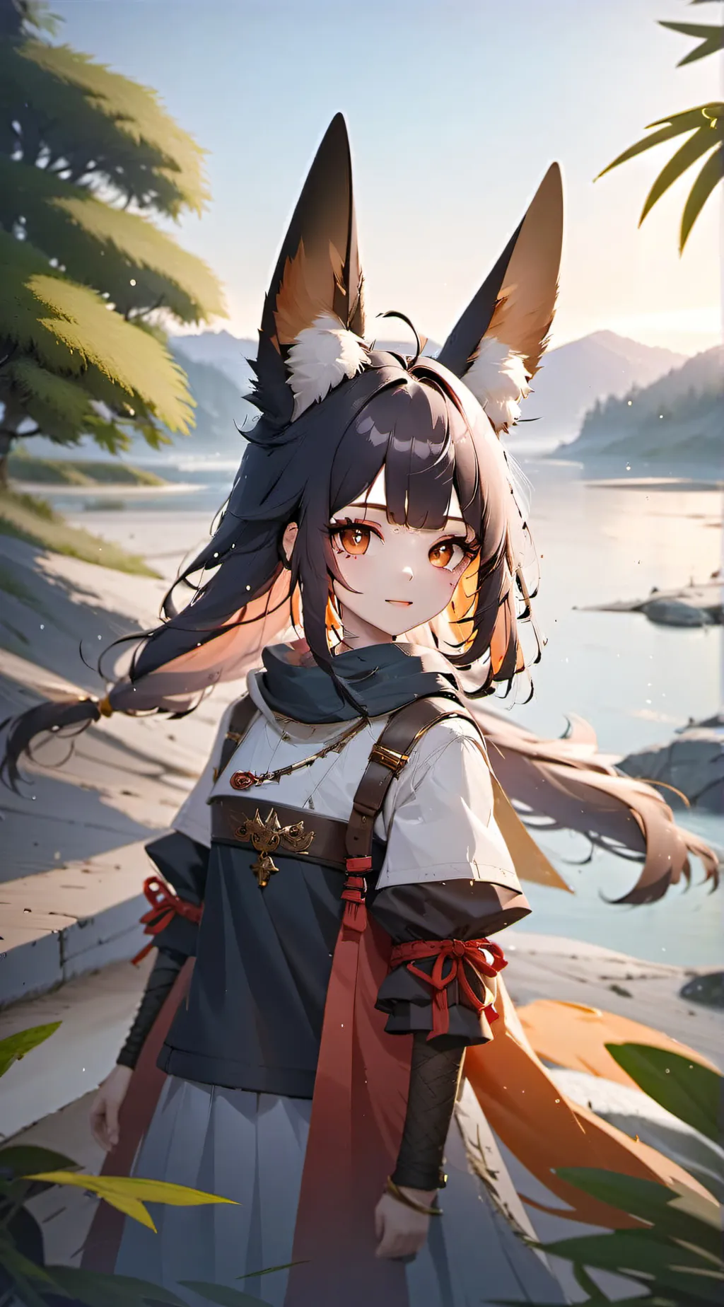 ai character: sus furry background