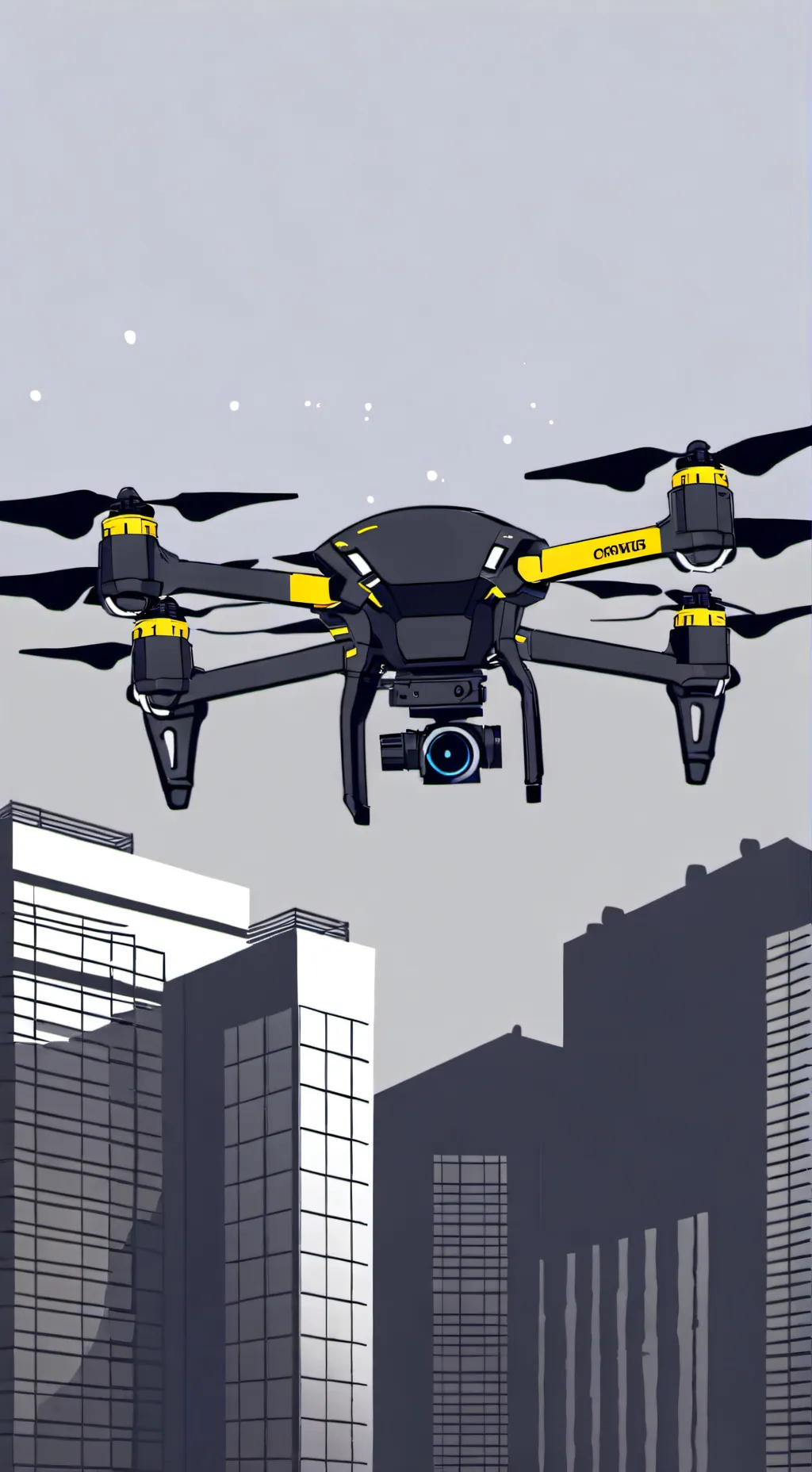 ai character: Murder drones background