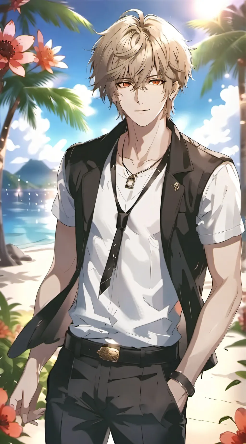 ai character: Asher background