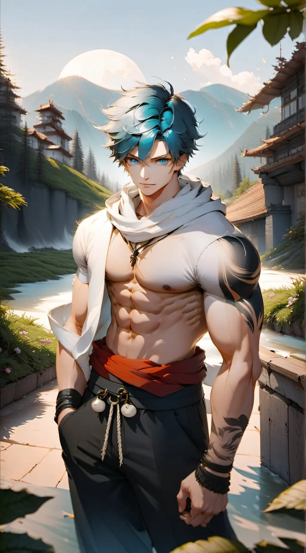 ai character: Adam background