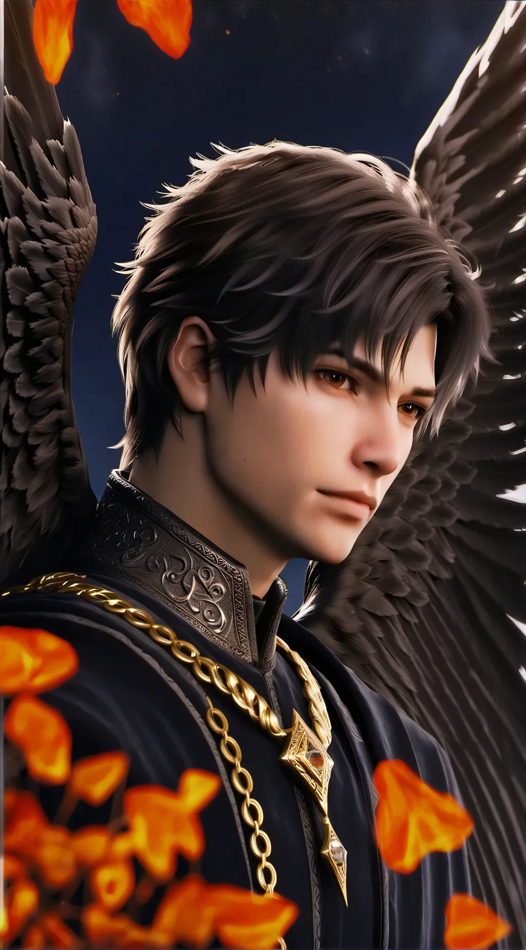 ai character: Evanel background