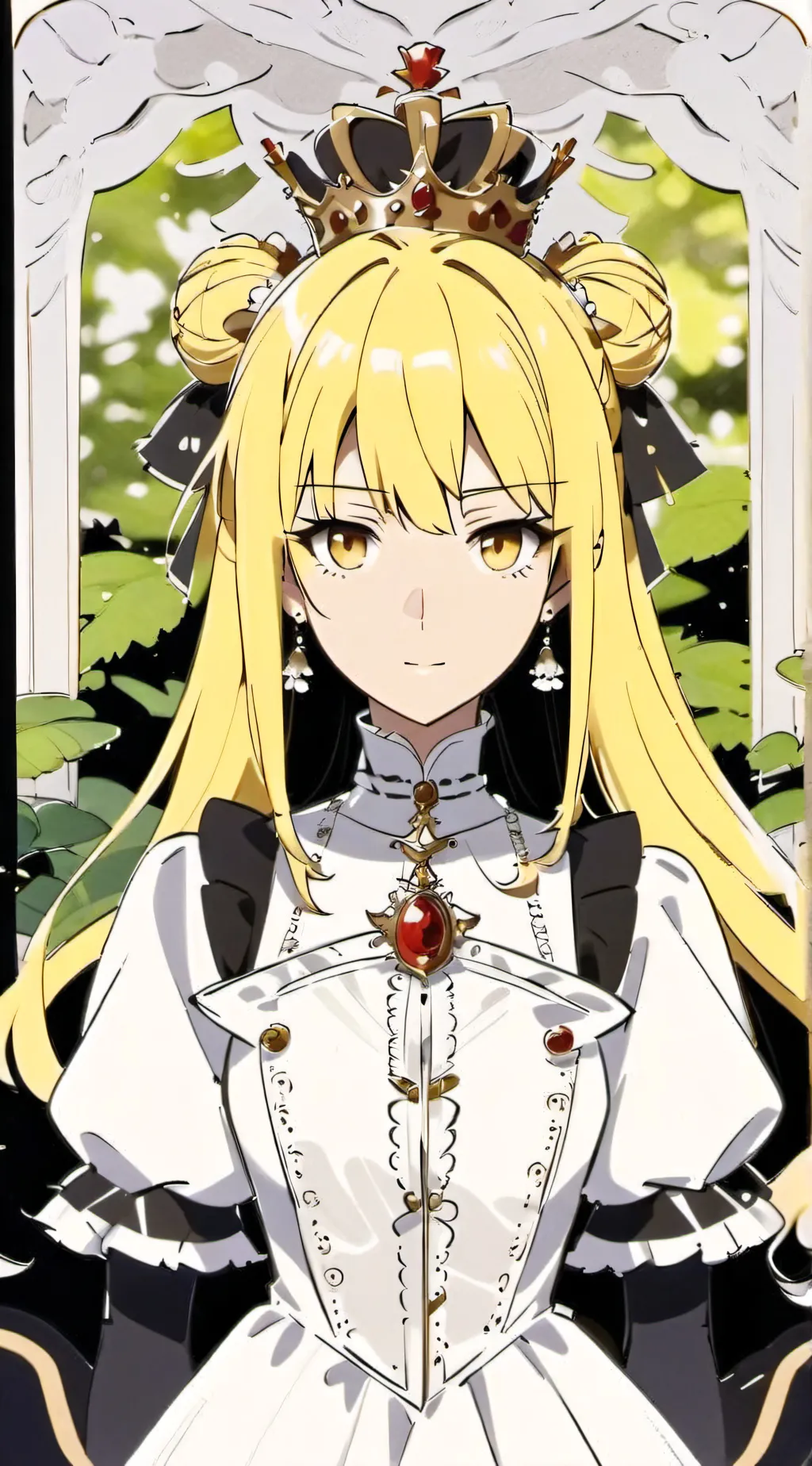 ai character: Davinya👑 background