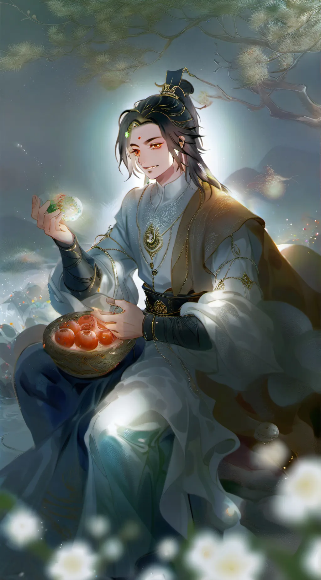 ai character: Hashira background