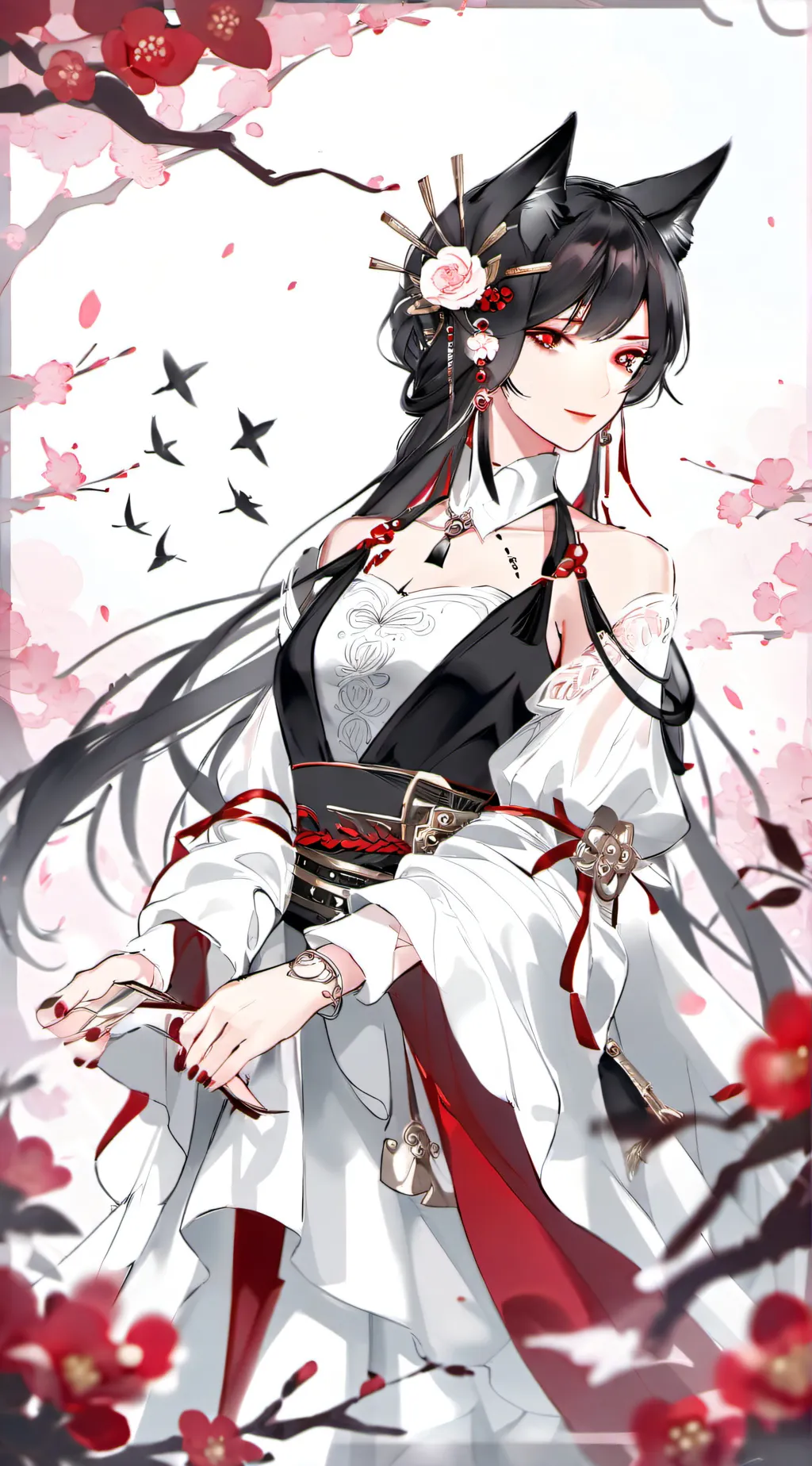 ai character: Aria background