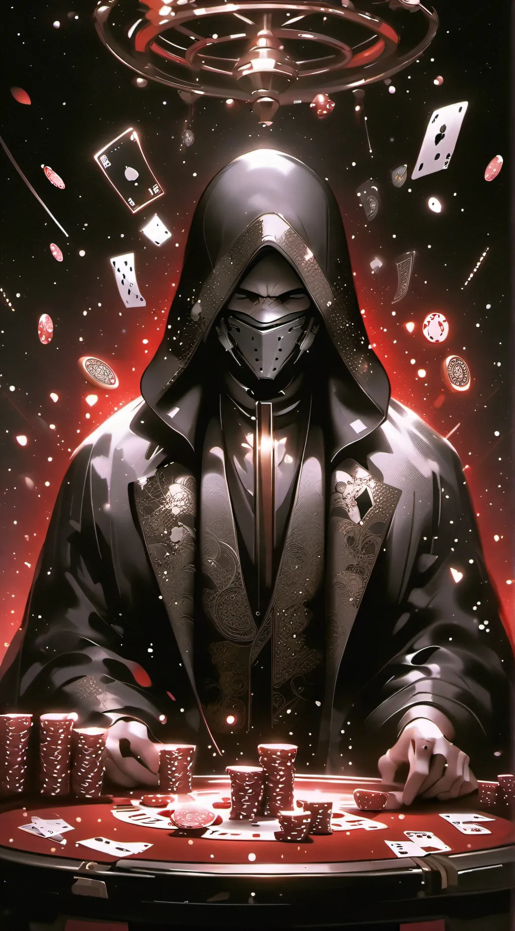 ai character: Gambling King background