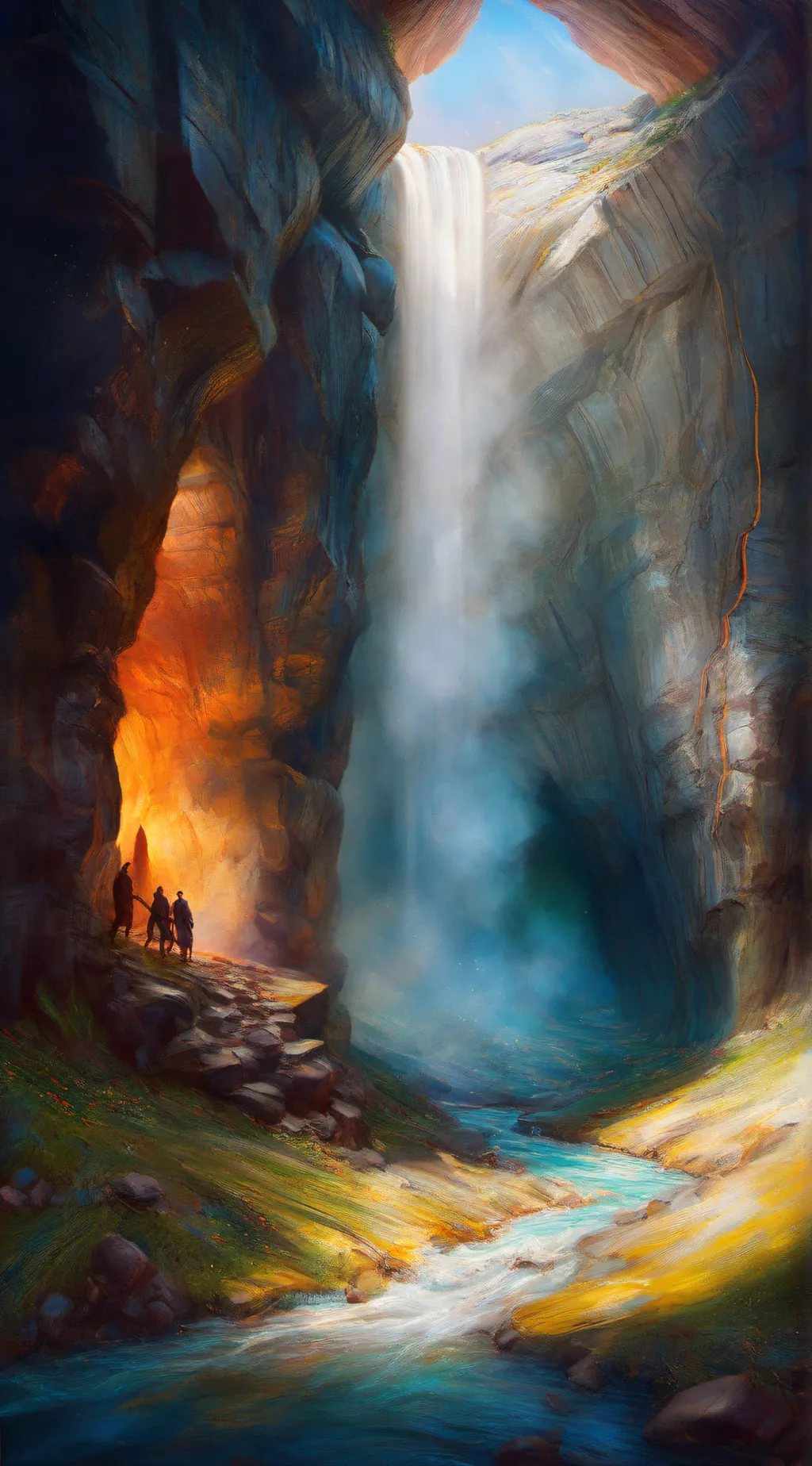 ai character: sad ending  background