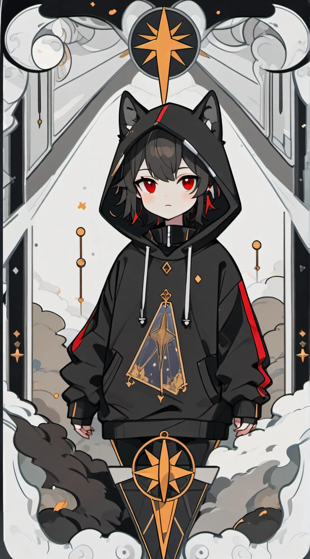 ai character: aili  background