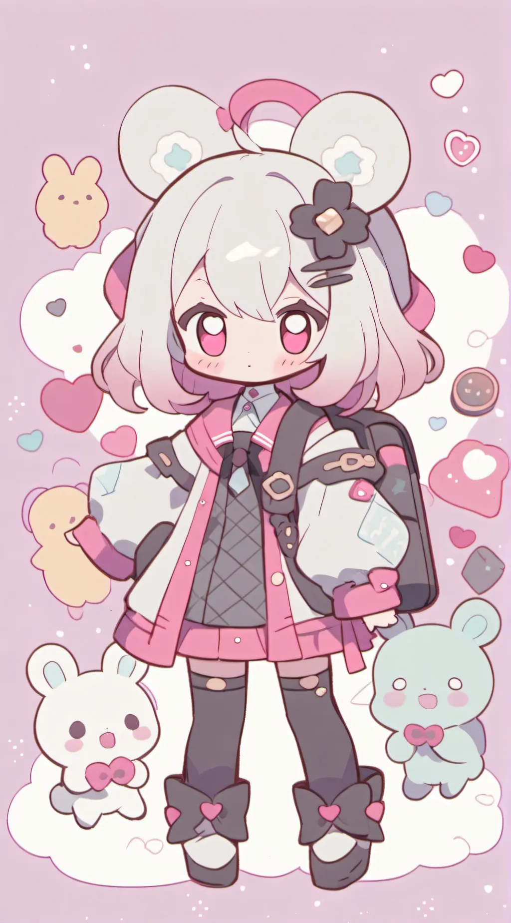 ai character: minaime background