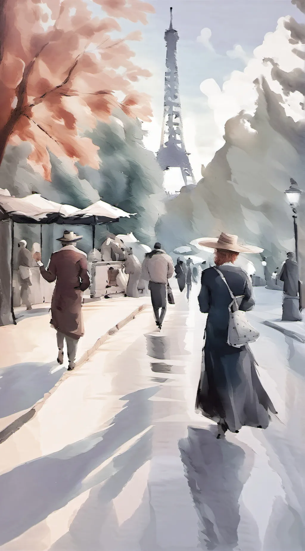 ai character: new york/miraculou background