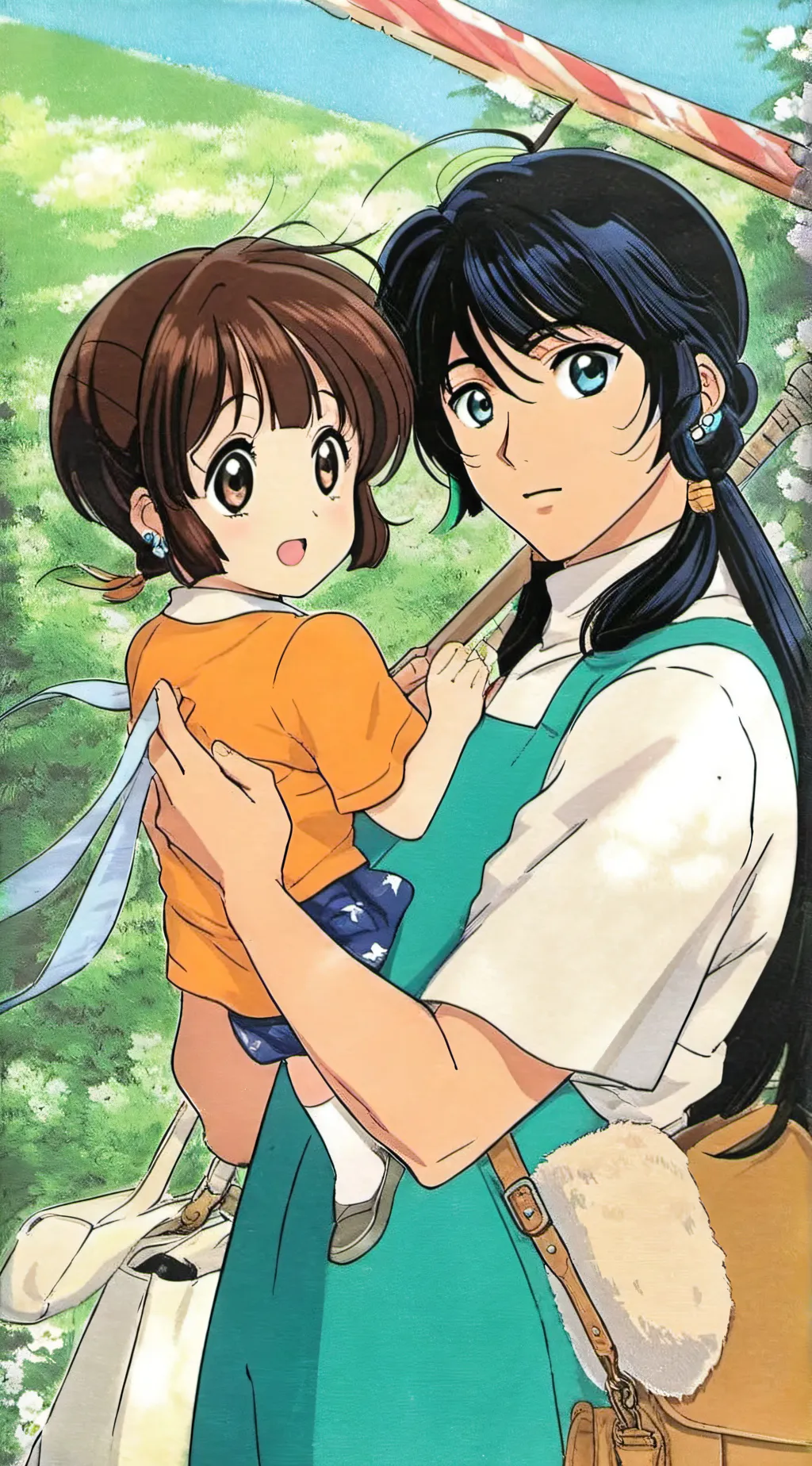 ai character: Mark and Amy Siue background