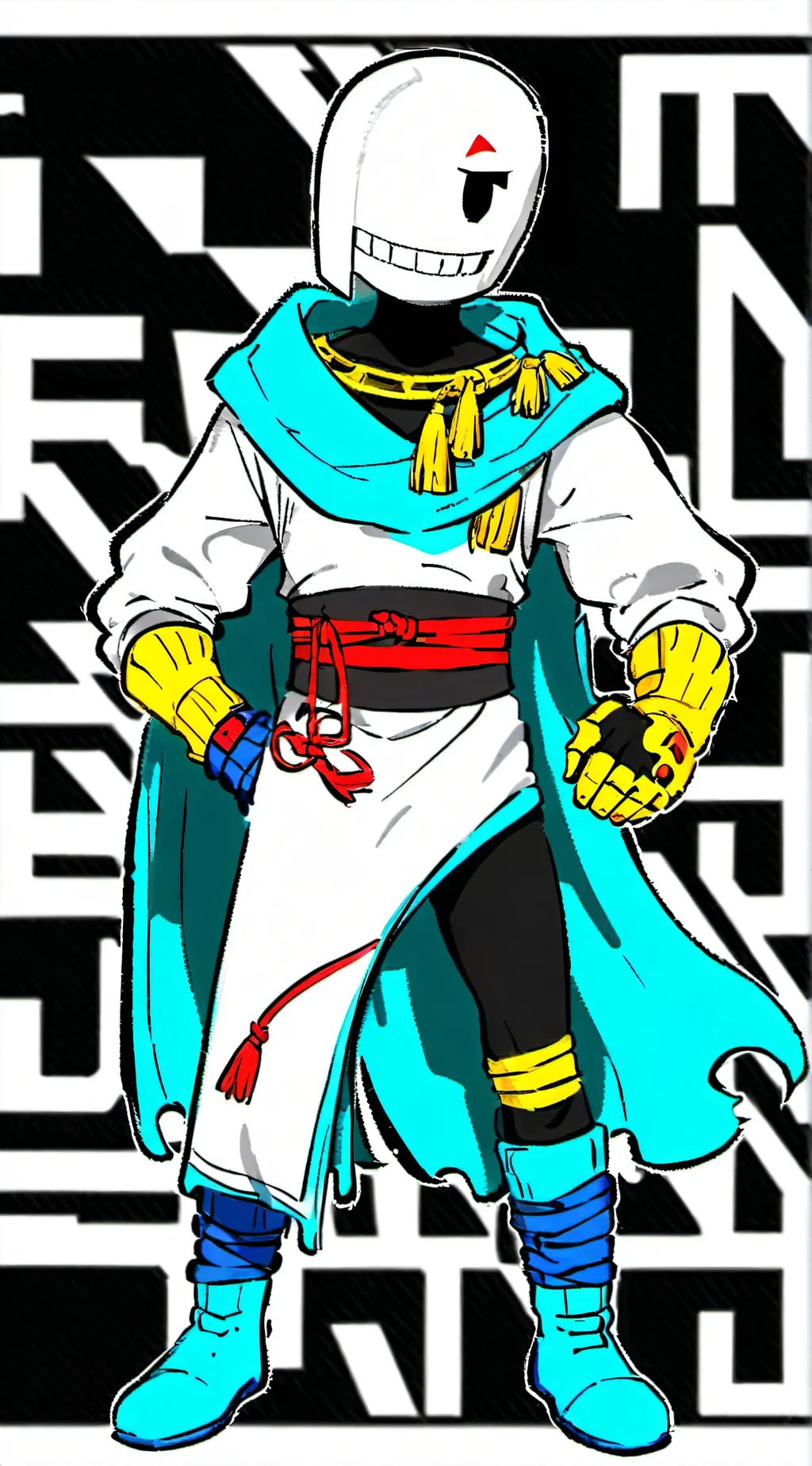 ai character: Swapswap PapyrusV1 background