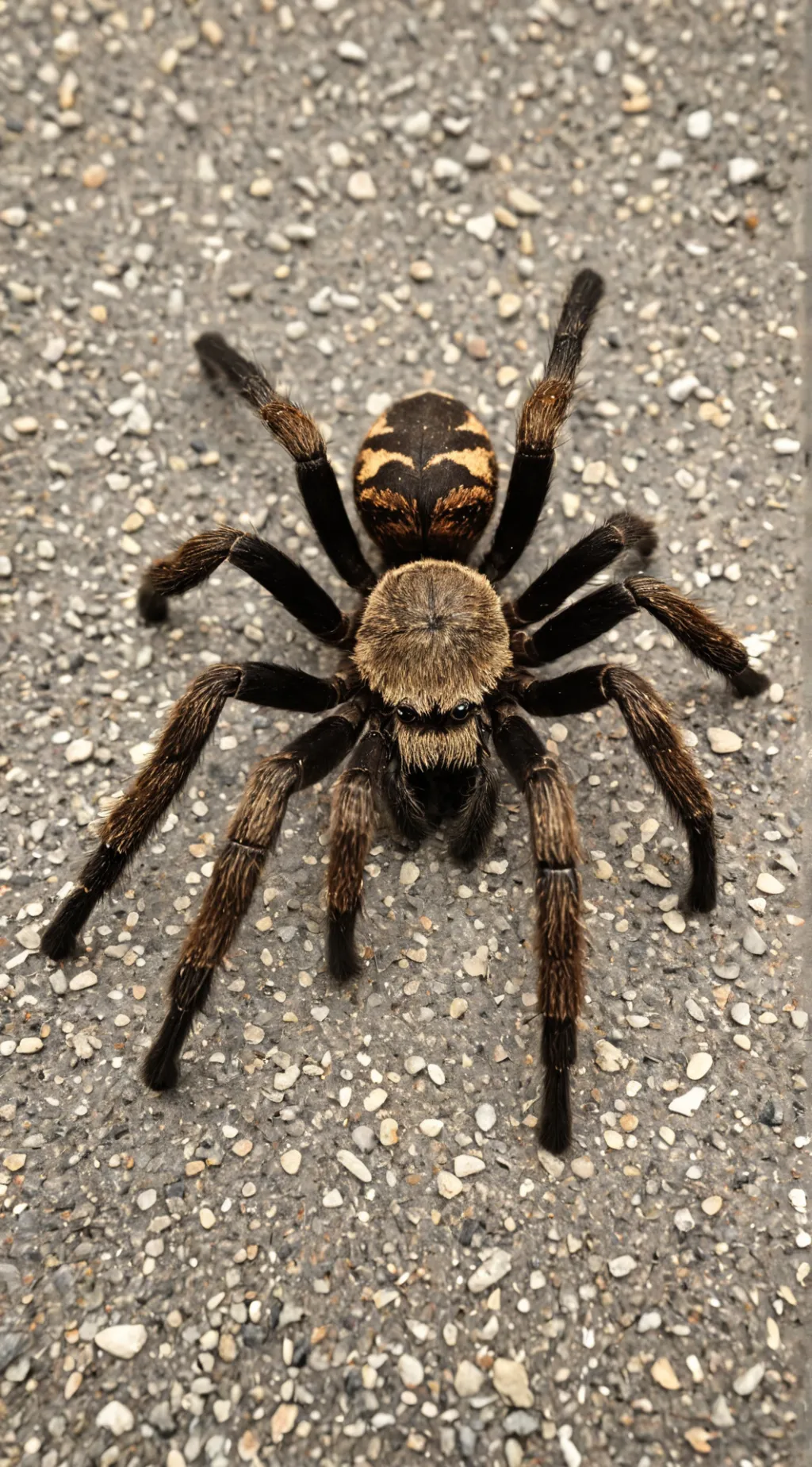 ai character: tarantula background